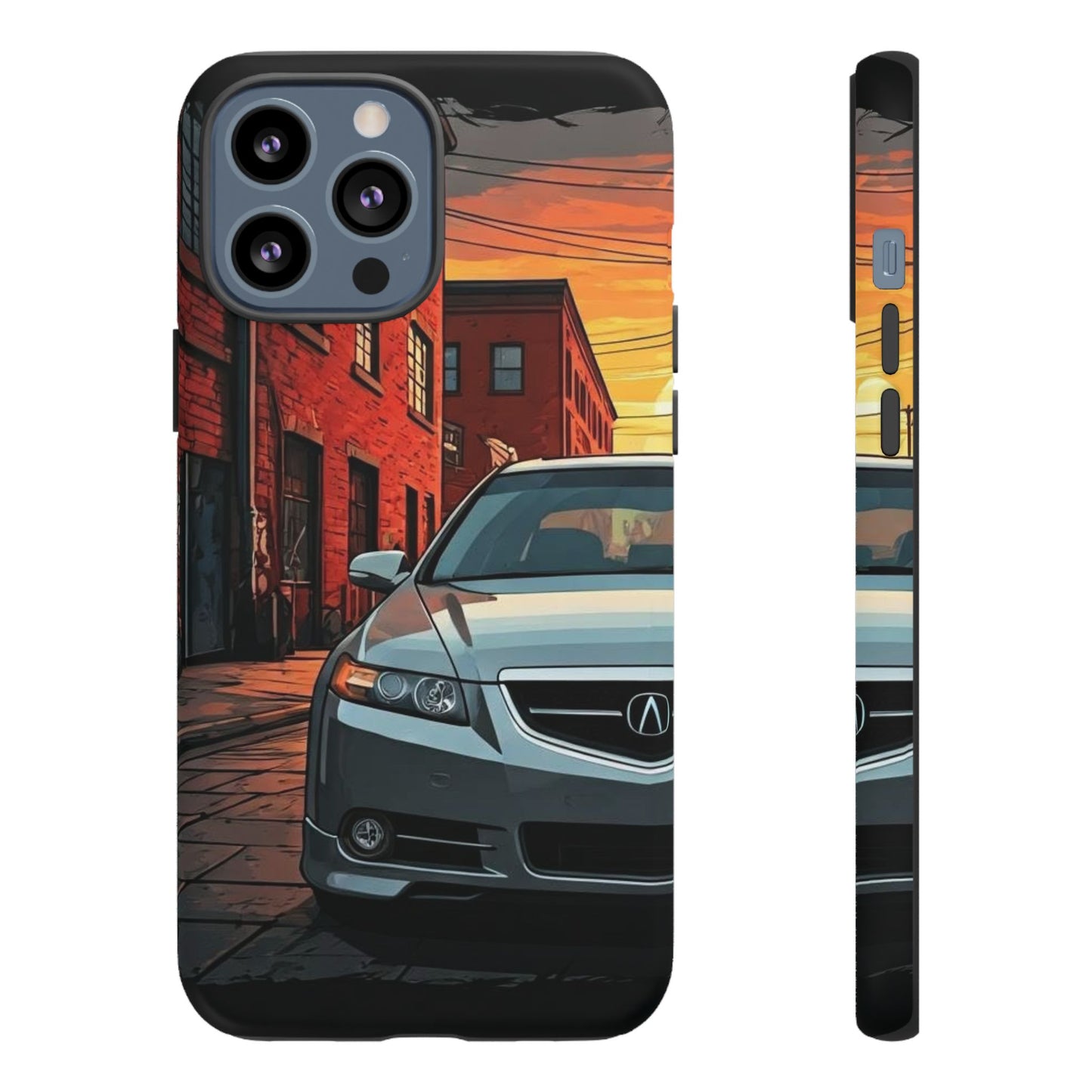 Acura TL Street Life-Dual Layer Ultra Tough Phone Case Printify by The Night Shift Automotive Apparel