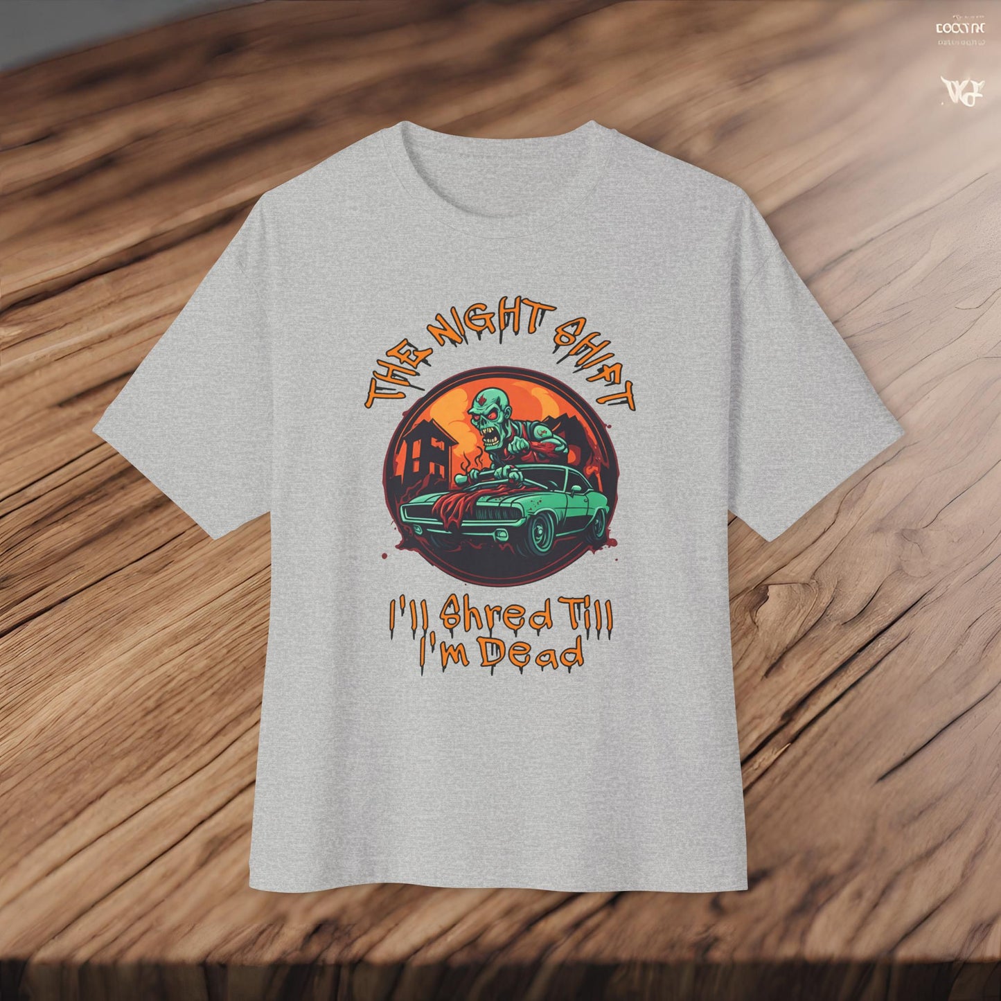 Death Trap-Premium, Ultra Soft Unisex Oversized Boxy Tee Printify by The Night Shift Automotive Apparel
