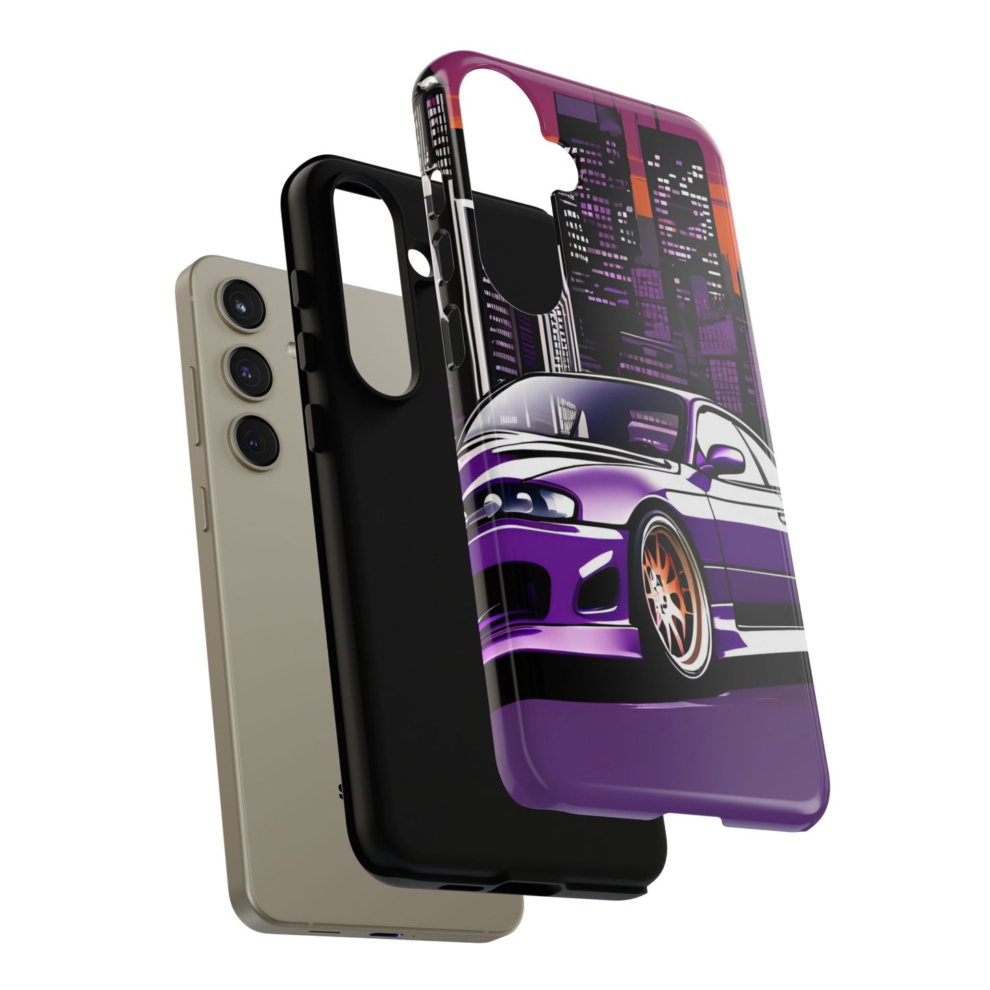Nissan 240sx S15-Dual Layer Ultra Tough Phone Case Printify by The Night Shift Automotive Apparel