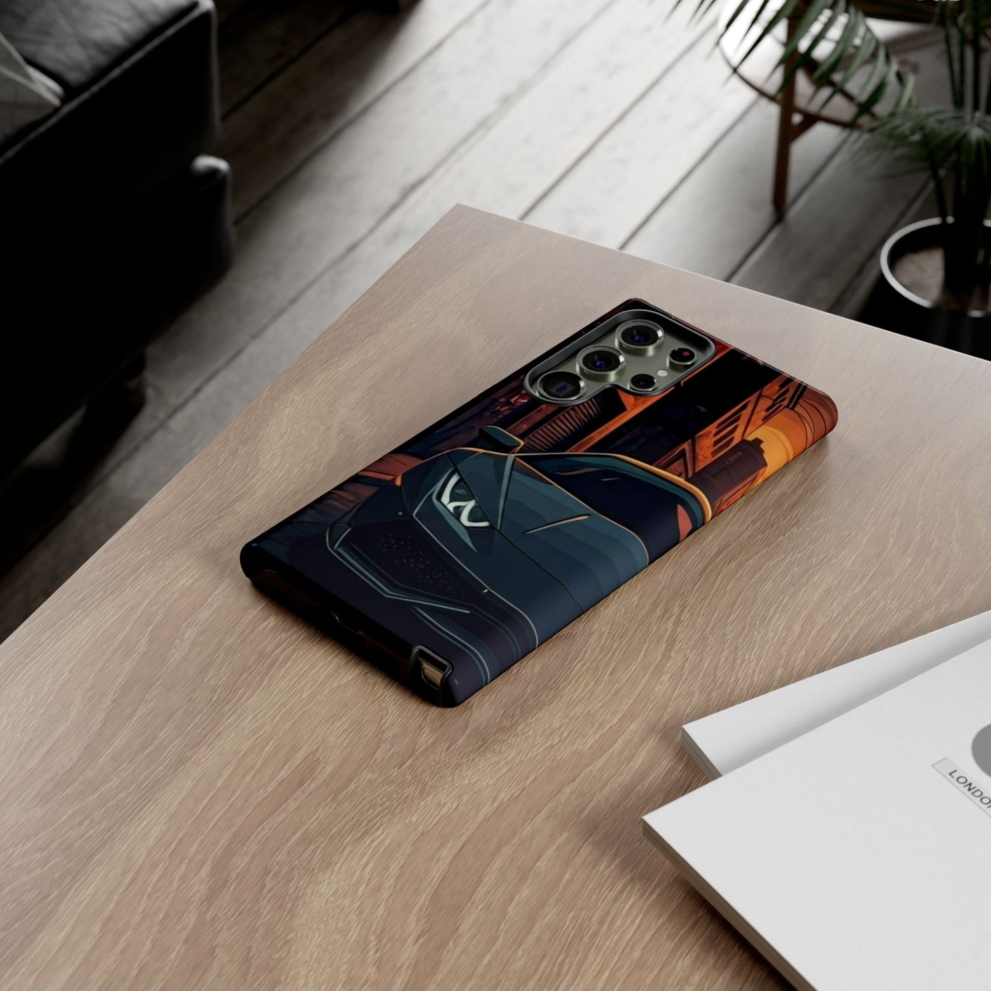 Lamborghini Huracan Street Life-Dual Layer Ultra Tough Phone Case Samsung Galaxy S23 Ultra Glossy Printify by The Night Shift Automotive Apparel