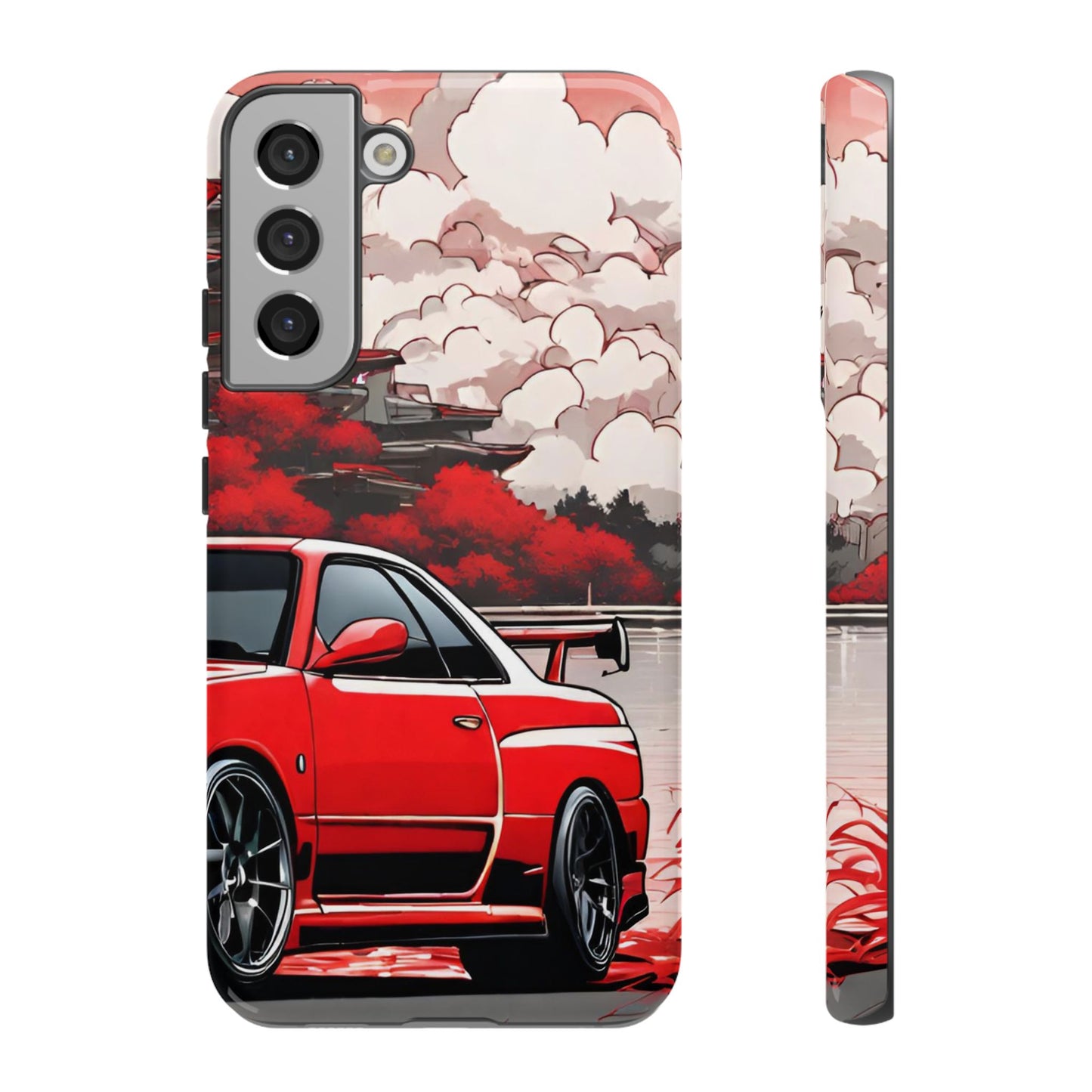 Nissan Skyline R34-Dual Layer Ultra Tough Phone Case Printify by The Night Shift Automotive Apparel