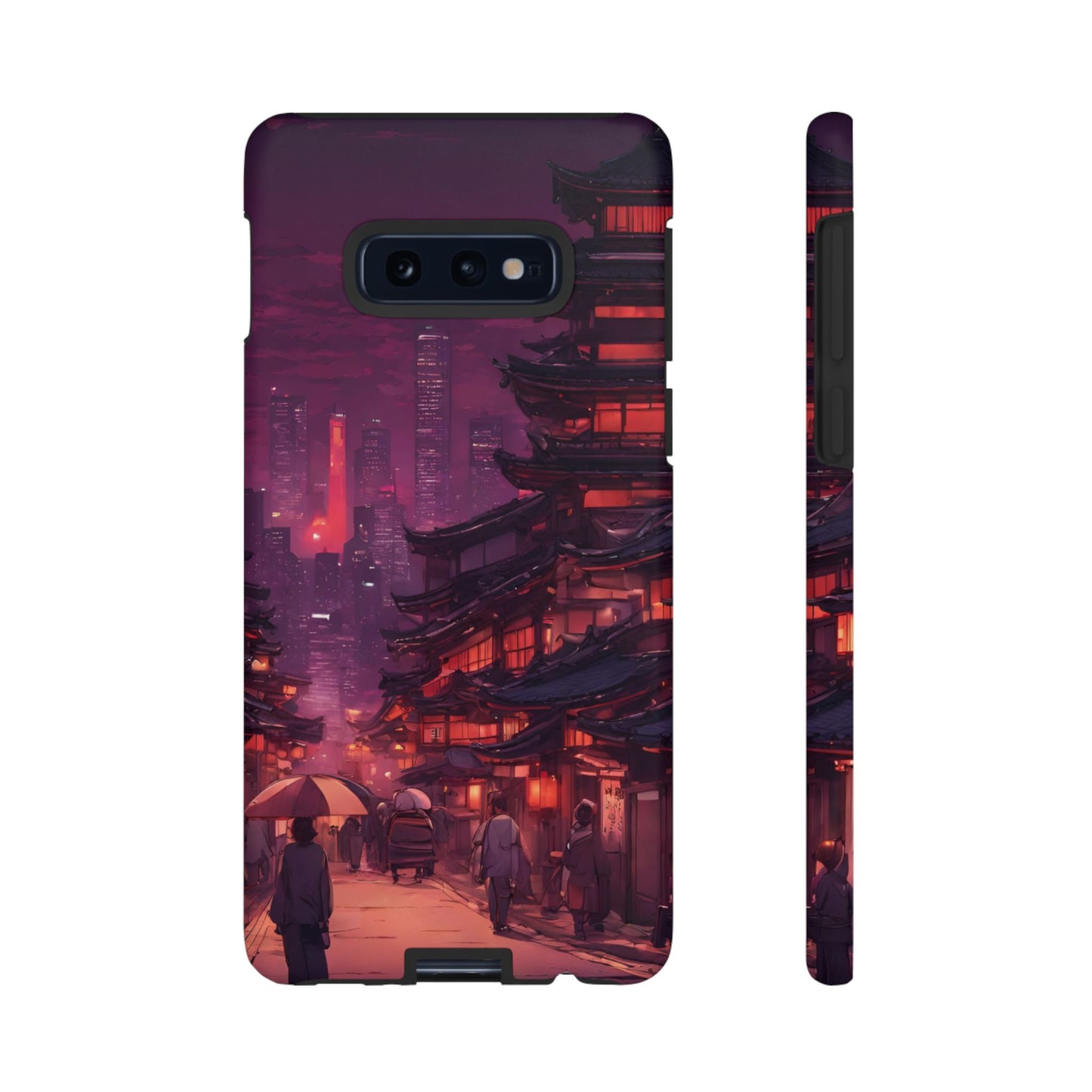 Traditional Japanese Village Countryside-Dual Layer Ultra Tough Phone Case Samsung Galaxy S10E Matte Printify by The Night Shift Automotive Apparel