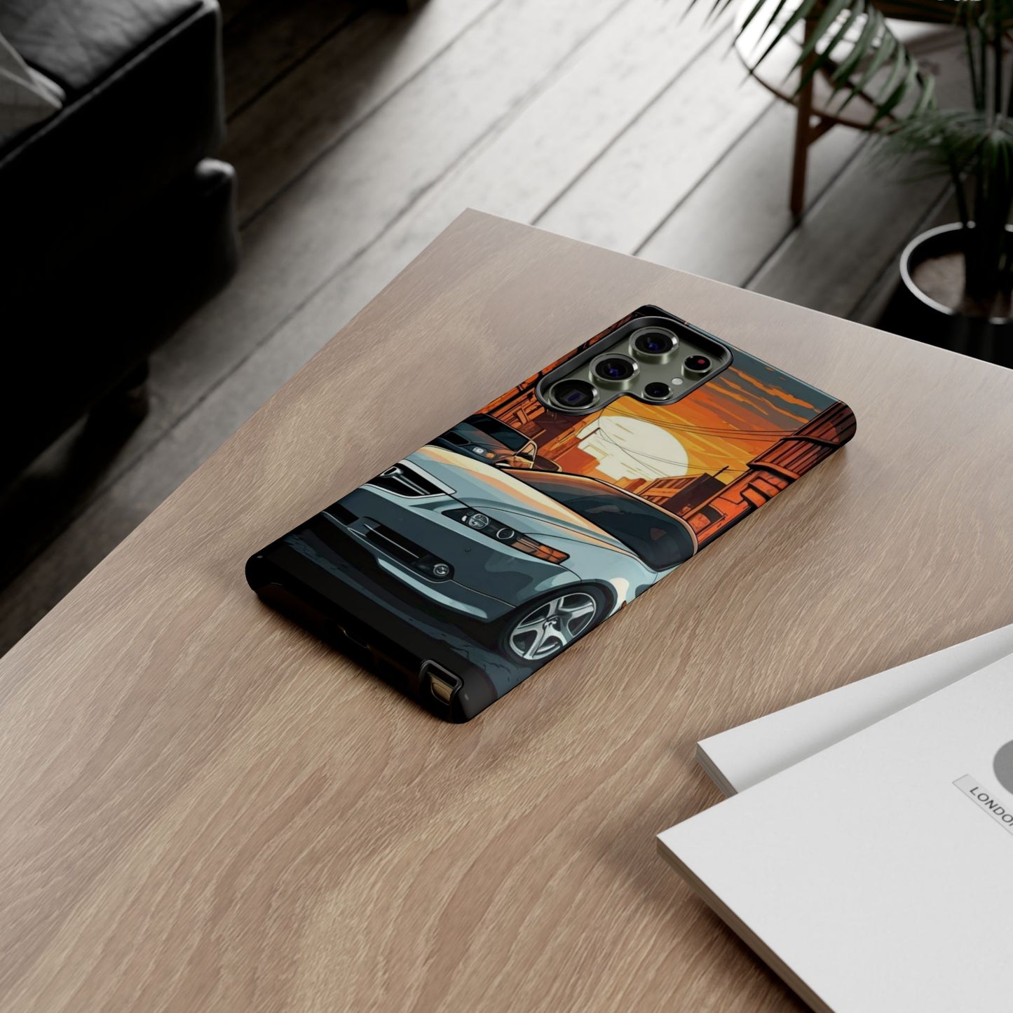 Acura TL Street Life-Dual Layer Ultra Tough Phone Case Samsung Galaxy S23 Ultra Glossy Printify by The Night Shift Automotive Apparel