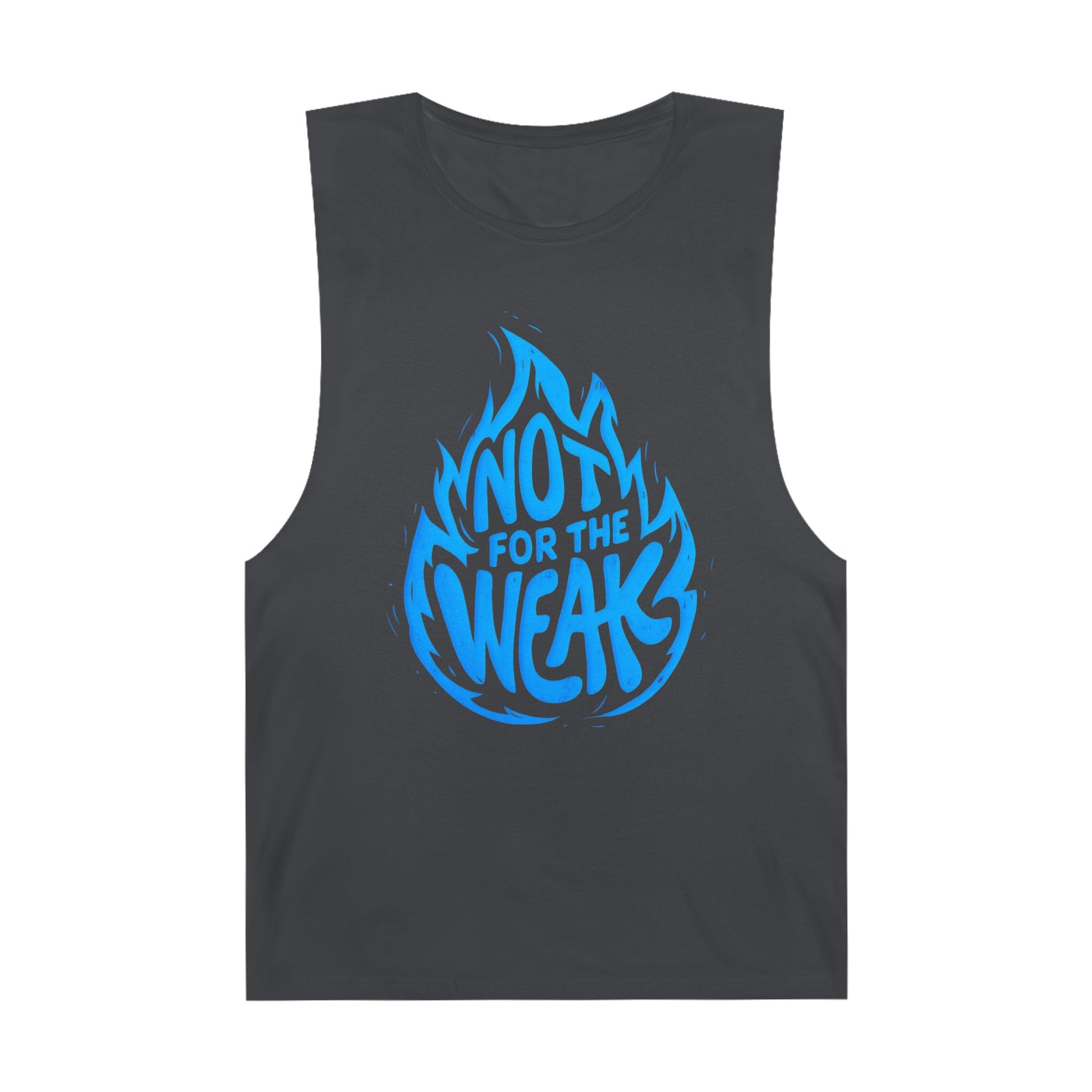Not For The Weak - Premium Unisex Barnard Tank Top Coal Printify by The Night Shift Automotive Apparel