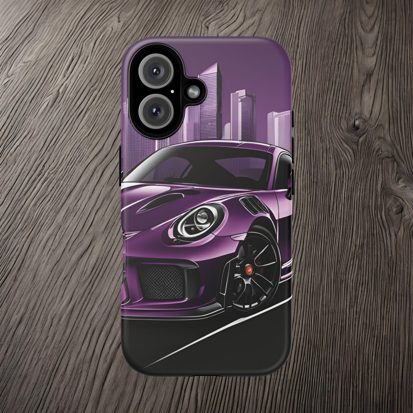 Porsche 911 GT3 RS-Dual Layer Ultra Tough Phone Case Printify by The Night Shift Automotive Apparel