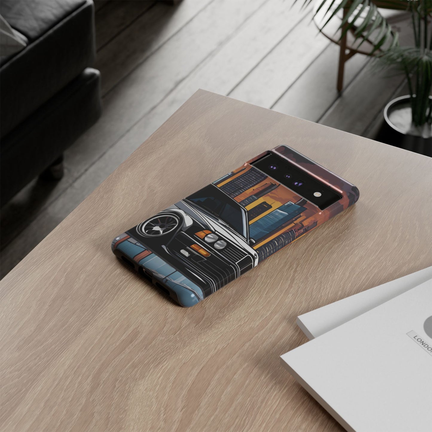 BMW E30 M3-Dual Layer Ultra Tough Phone Case Google Pixel 6 Pro Glossy Printify by The Night Shift Automotive Apparel