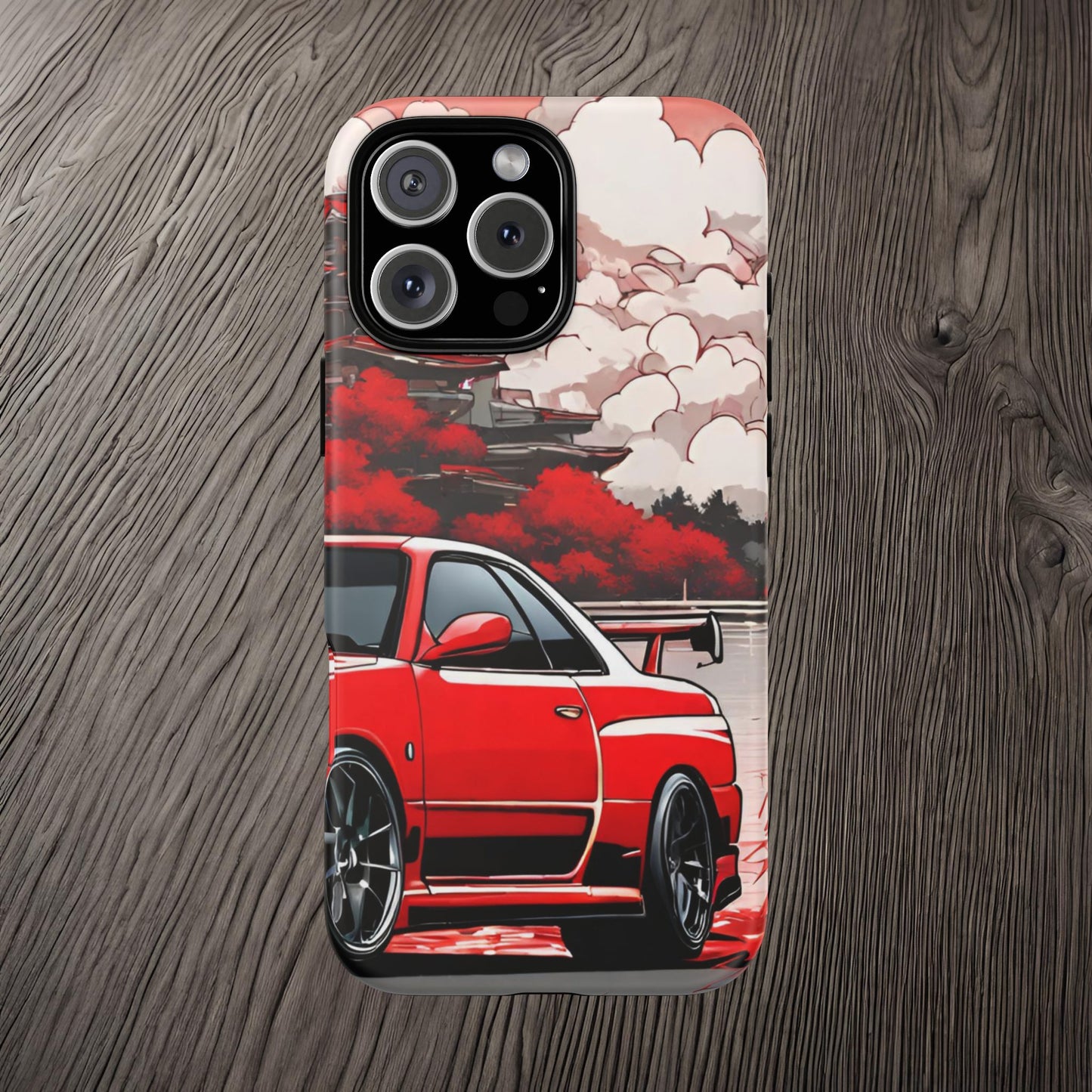 Nissan Skyline R34-Dual Layer Ultra Tough Phone Case Printify by The Night Shift Automotive Apparel