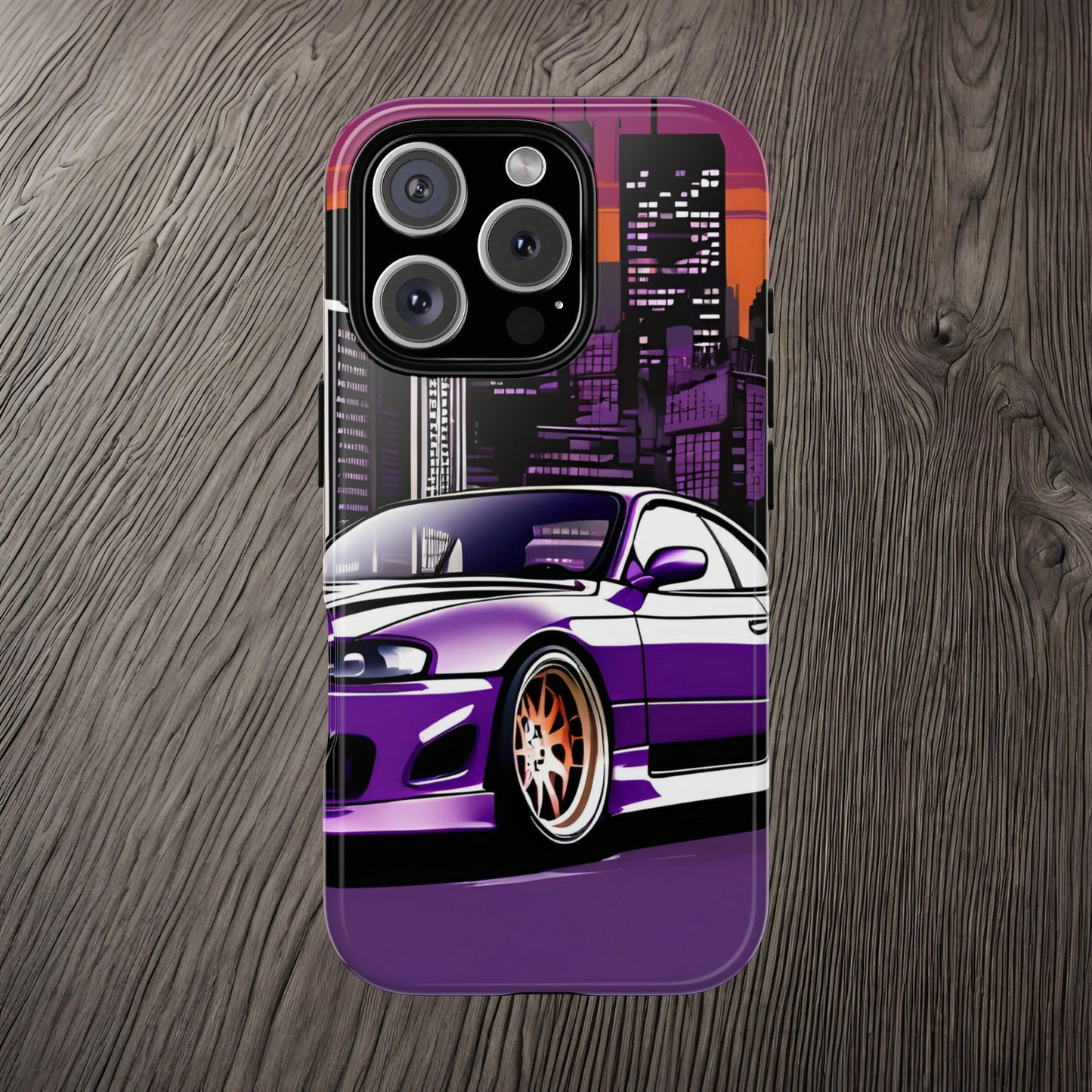 Nissan 240sx S15-Dual Layer Ultra Tough Phone Case Printify by The Night Shift Automotive Apparel