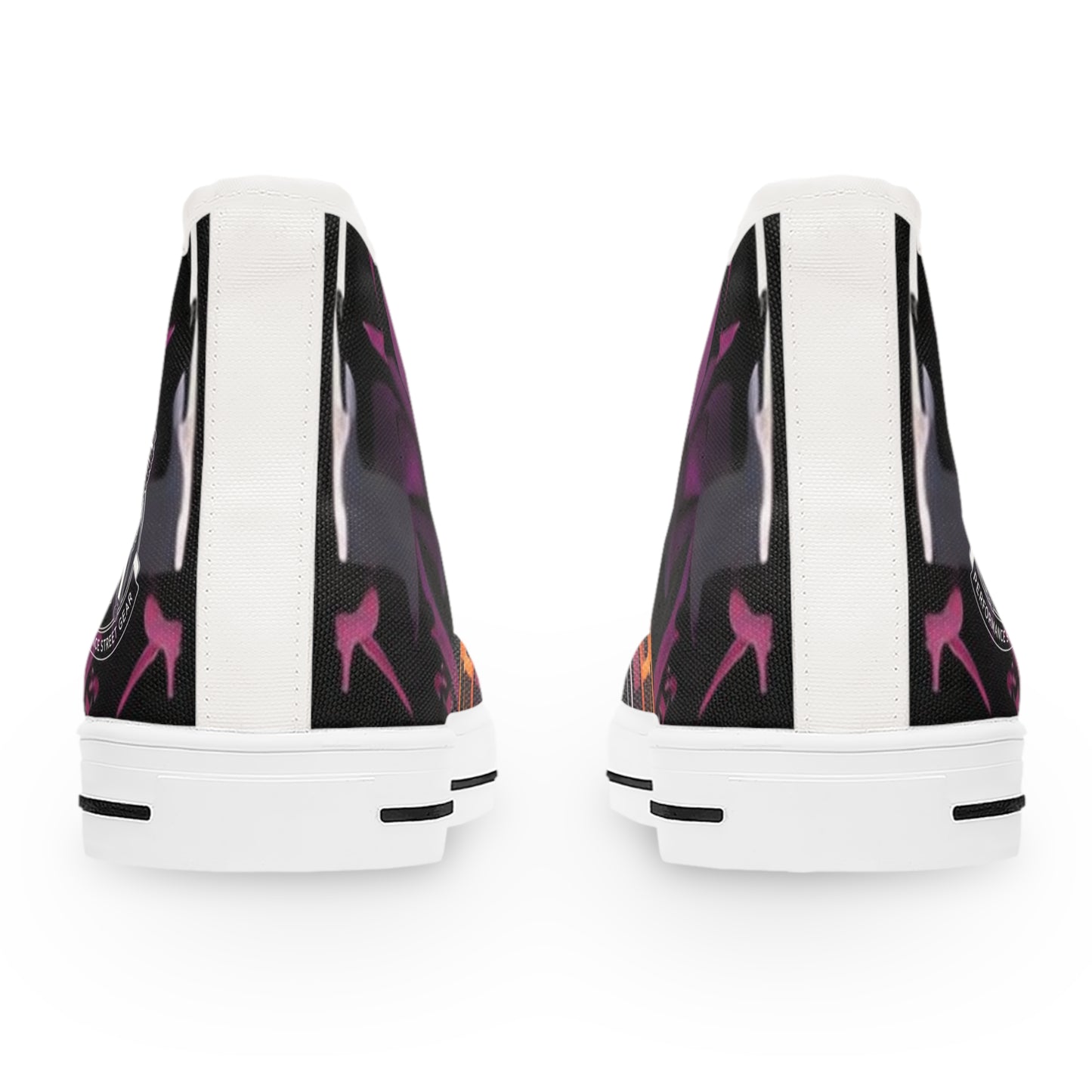 The Night Shift-Women's Canvas High Tops