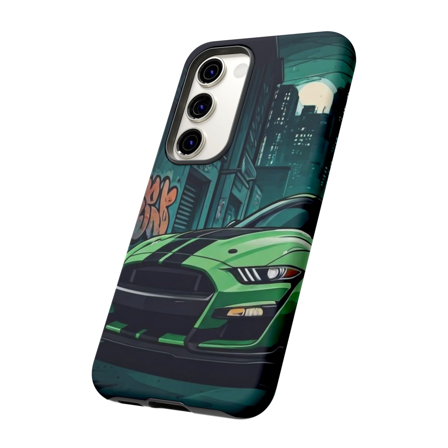 Ford Mustang Shelby GT500 Street Life-Dual Layer Ultra Tough Phone Case Printify by The Night Shift Automotive Apparel