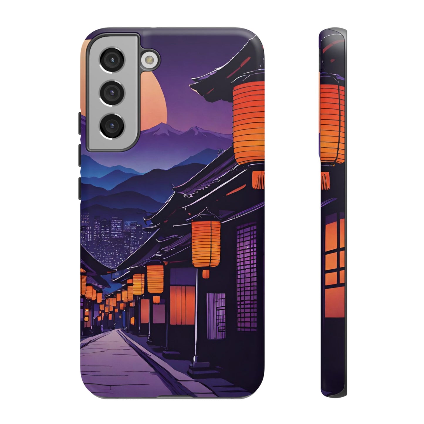 Traditional Japanese Village Countryside-Dual Layer Ultra Tough Phone Case Printify by The Night Shift Automotive Apparel