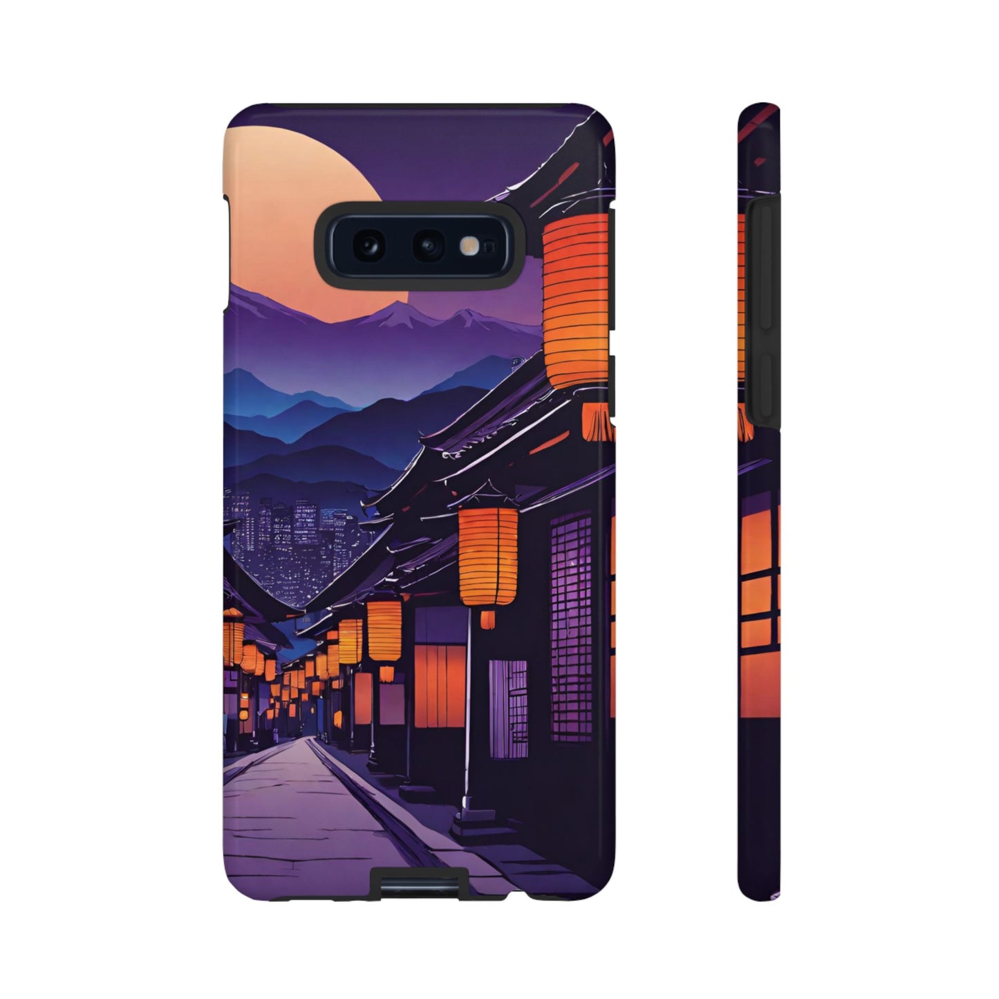 Traditional Japanese Village Countryside-Dual Layer Ultra Tough Phone Case Samsung Galaxy S10E Glossy Printify by The Night Shift Automotive Apparel