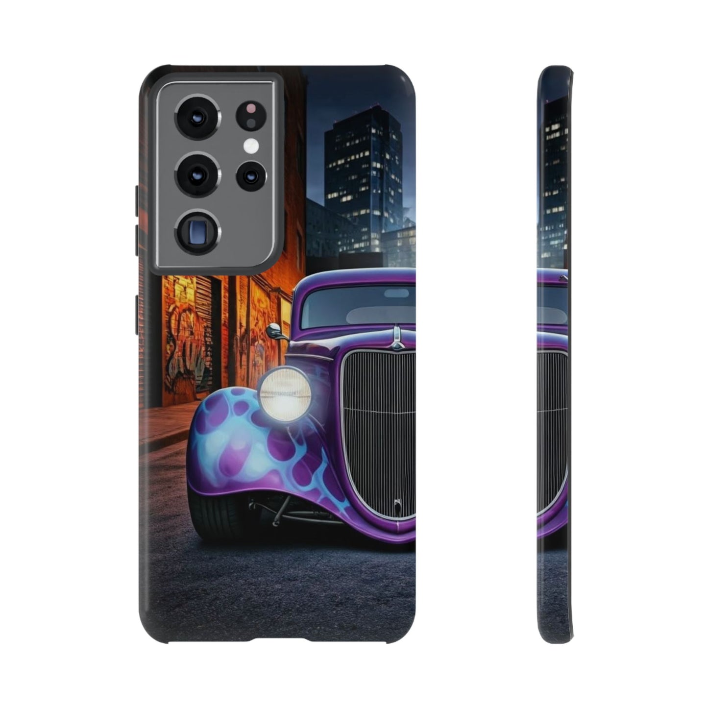 1934 Ford Street Life-Dual Layer Ultra Tough Phone Case Samsung Galaxy S21 Ultra Glossy Printify by The Night Shift Automotive Apparel