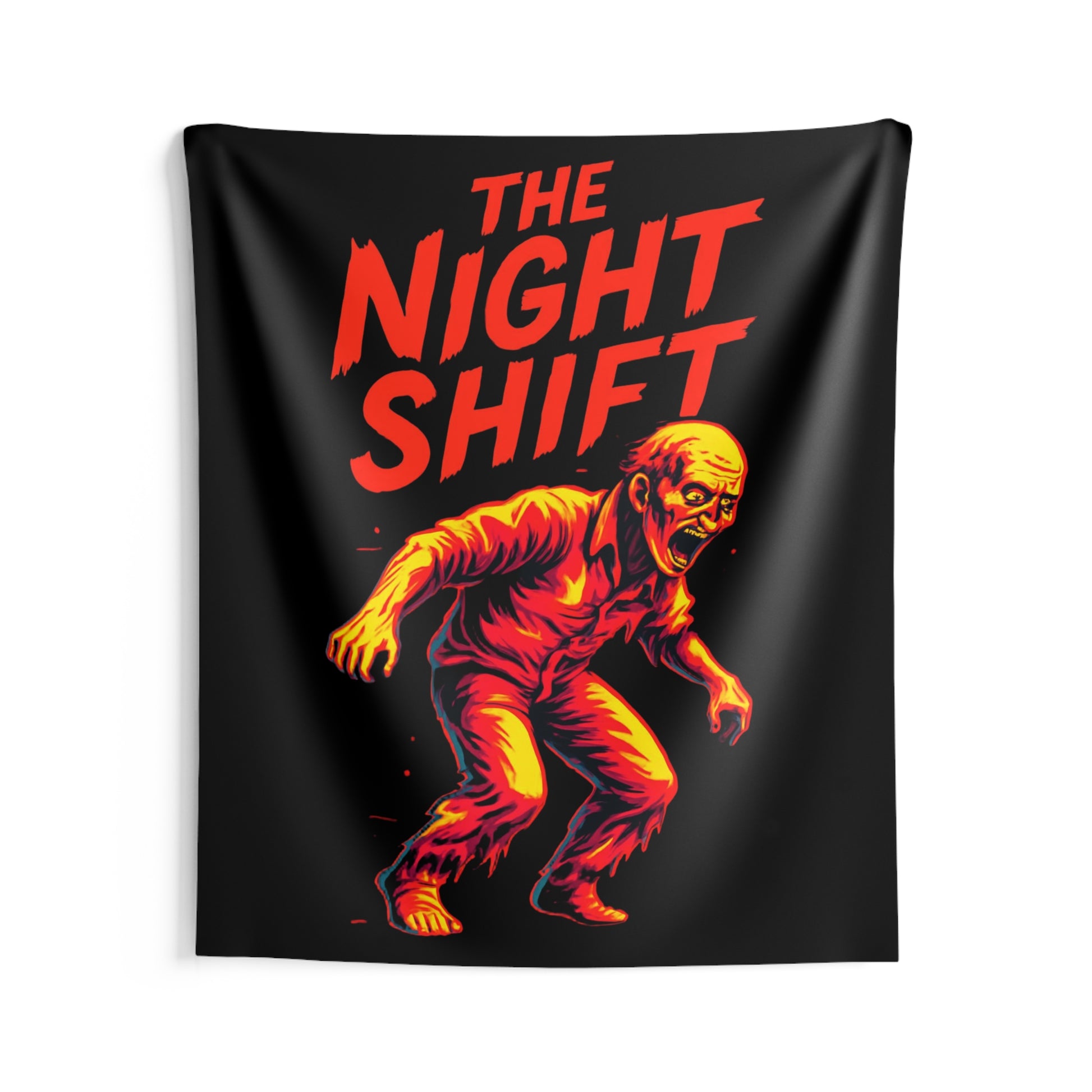 The Night Shift Indoor Wall Tapestries - Shop Banner 68" × 80" Printify by The Night Shift Automotive Apparel