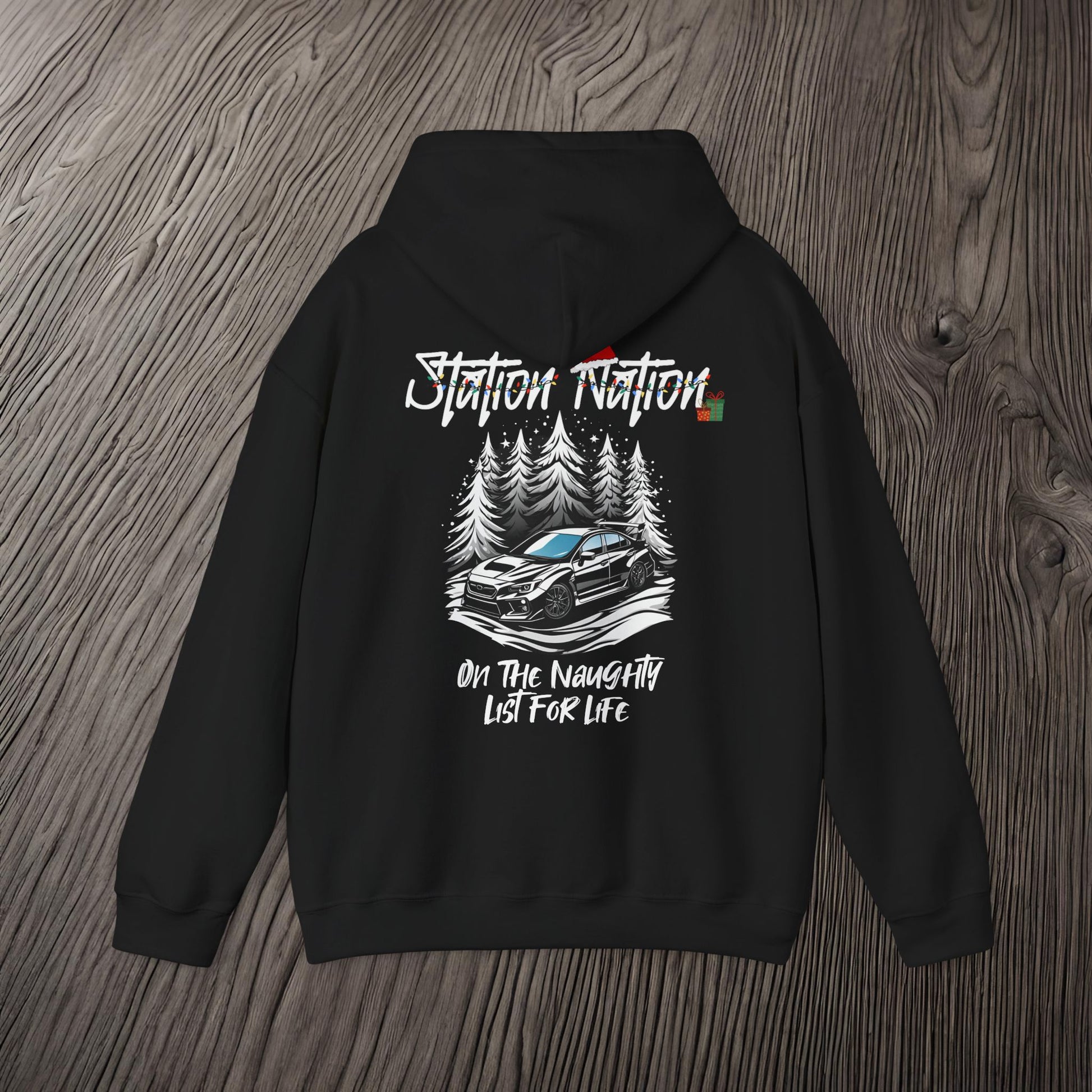 🎁 Christmas Limited Edition Station Nation-Ultra Soft, Premium Hoodie Printify by The Night Shift Automotive Apparel