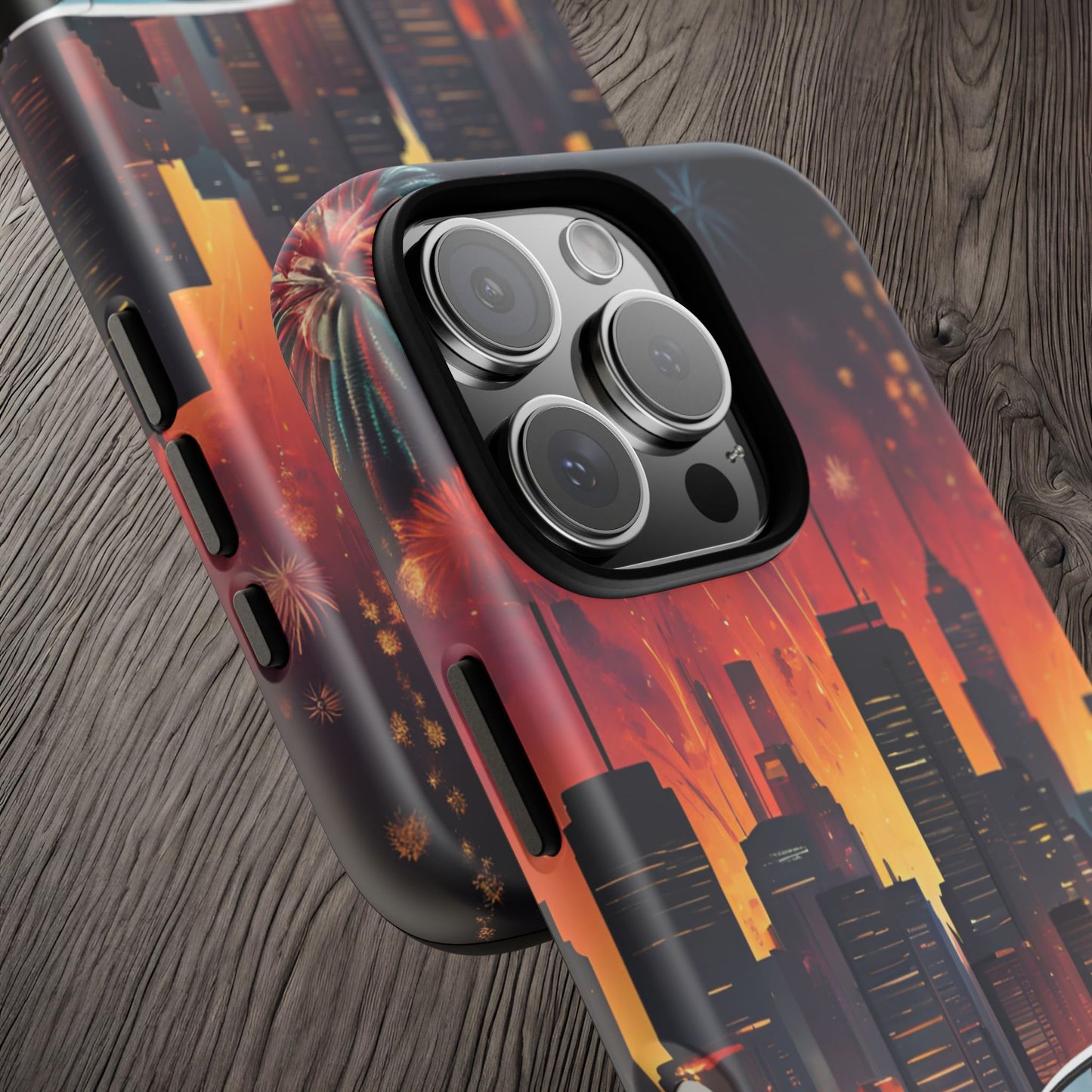 Volkswagon Golf GTI Fireworks-Dual Layer Ultra Tough Phone Case Printify by The Night Shift Automotive Apparel