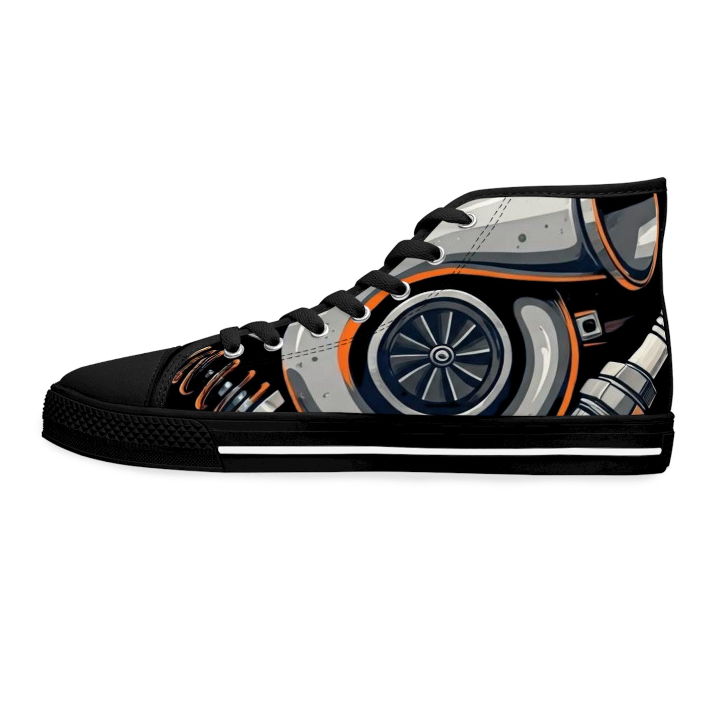 The Night Shift-Women's Canvas High Tops