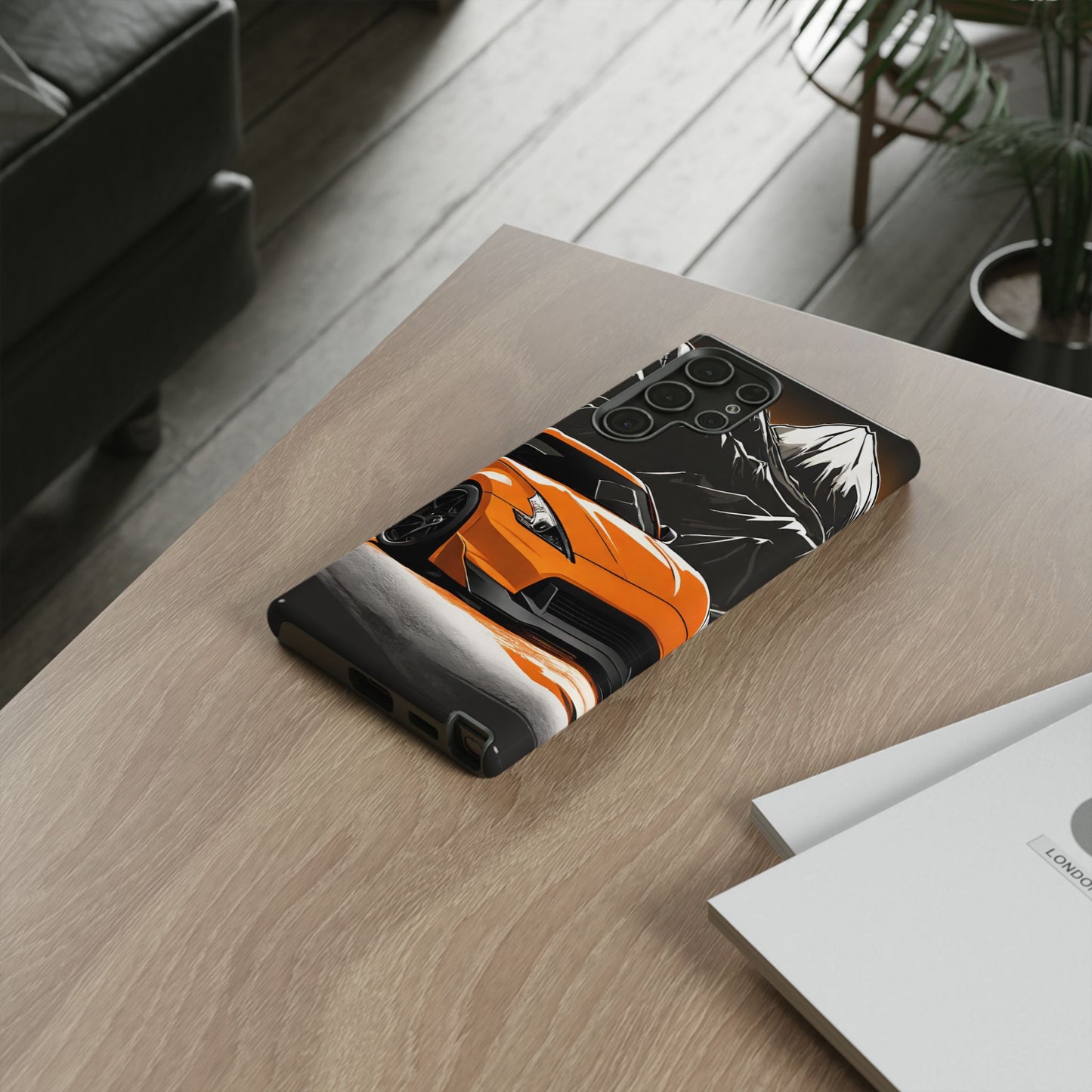 Nissan 370Z Mt Fuji-Dual Layer Ultra Tough Phone Case Samsung Galaxy S22 Ultra Glossy Printify by The Night Shift Automotive Apparel