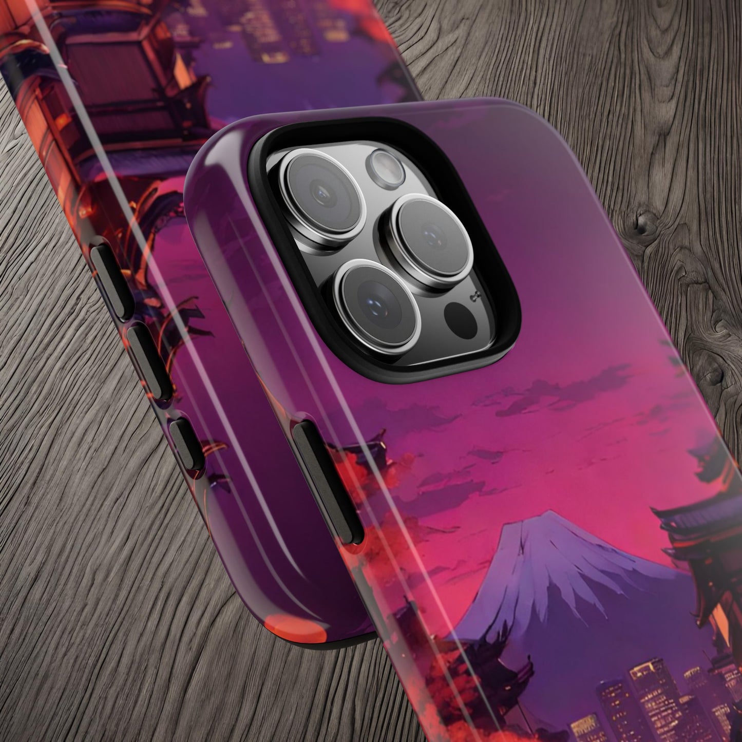 Traditional Japanese Village Countryside-Dual Layer Ultra Tough Phone Case Printify by The Night Shift Automotive Apparel