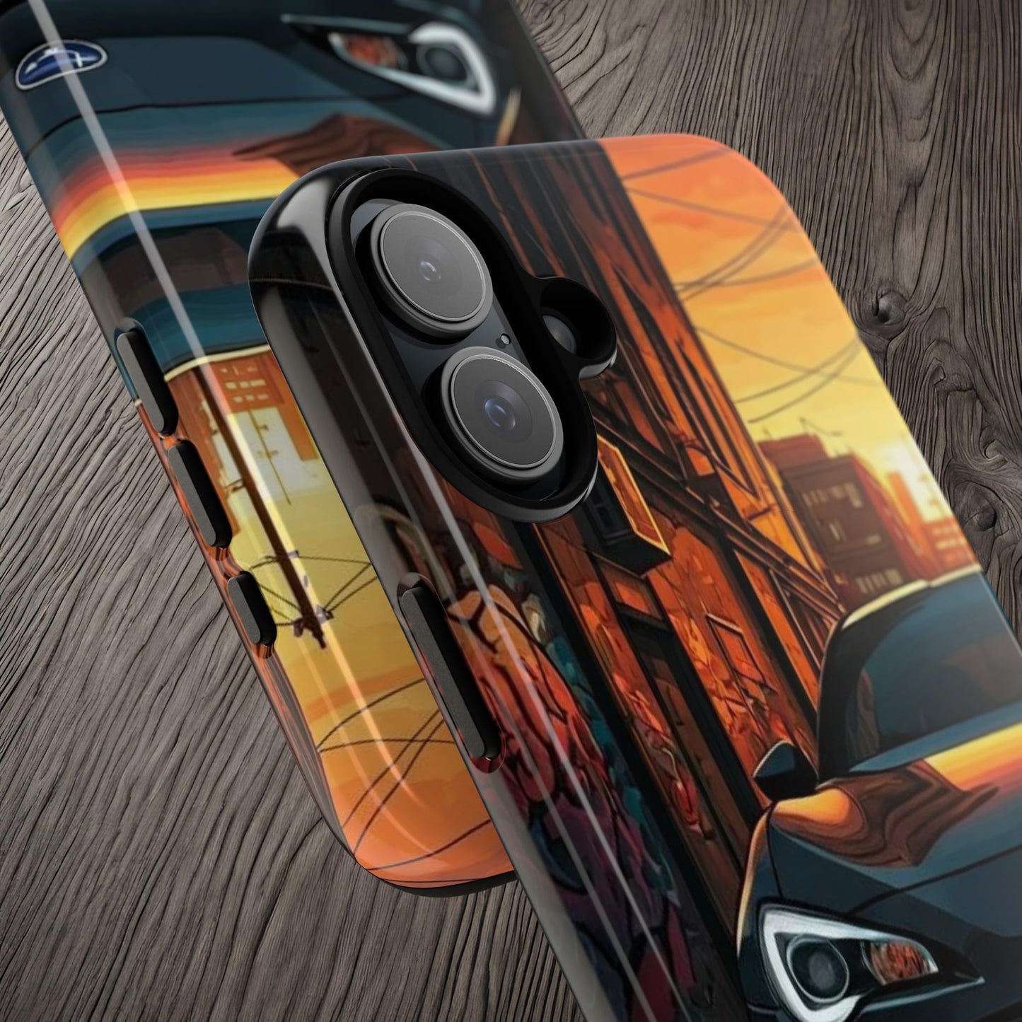 Subaru BRZ Street Life-Dual Layer Ultra Tough Phone Case Printify by The Night Shift Automotive Apparel