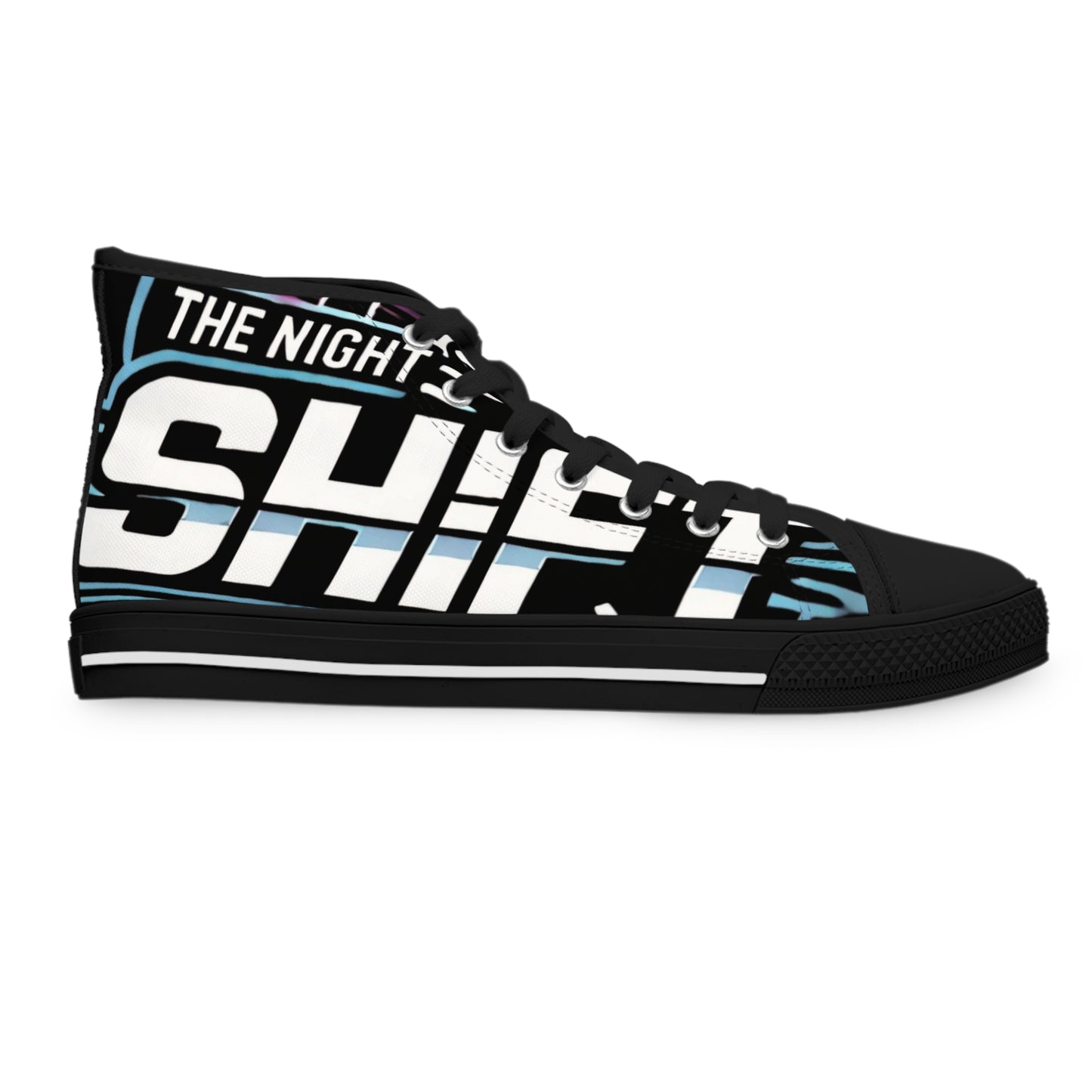 The Night Shift-Women's Canvas High Tops