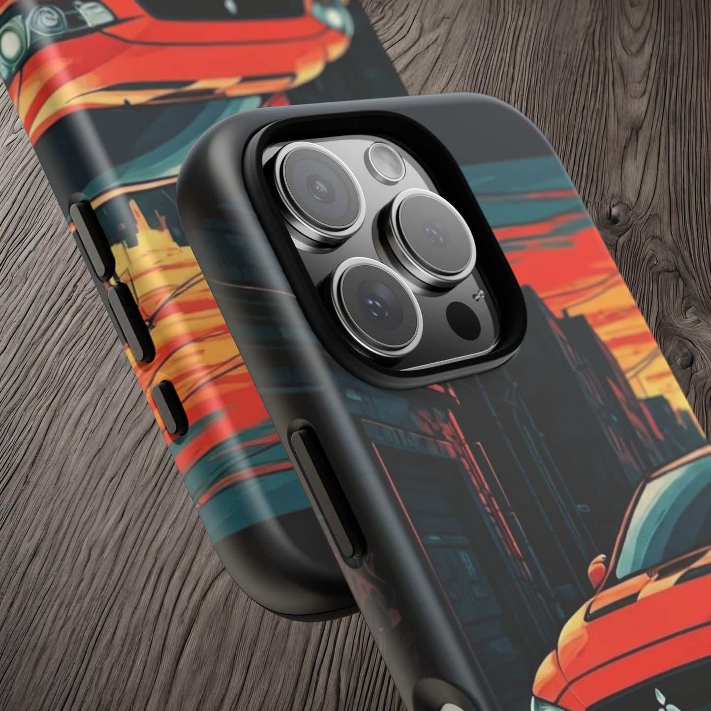 Mitsubishi Evo X Street Life-Dual Layer Ultra Tough Phone Case Printify by The Night Shift Automotive Apparel