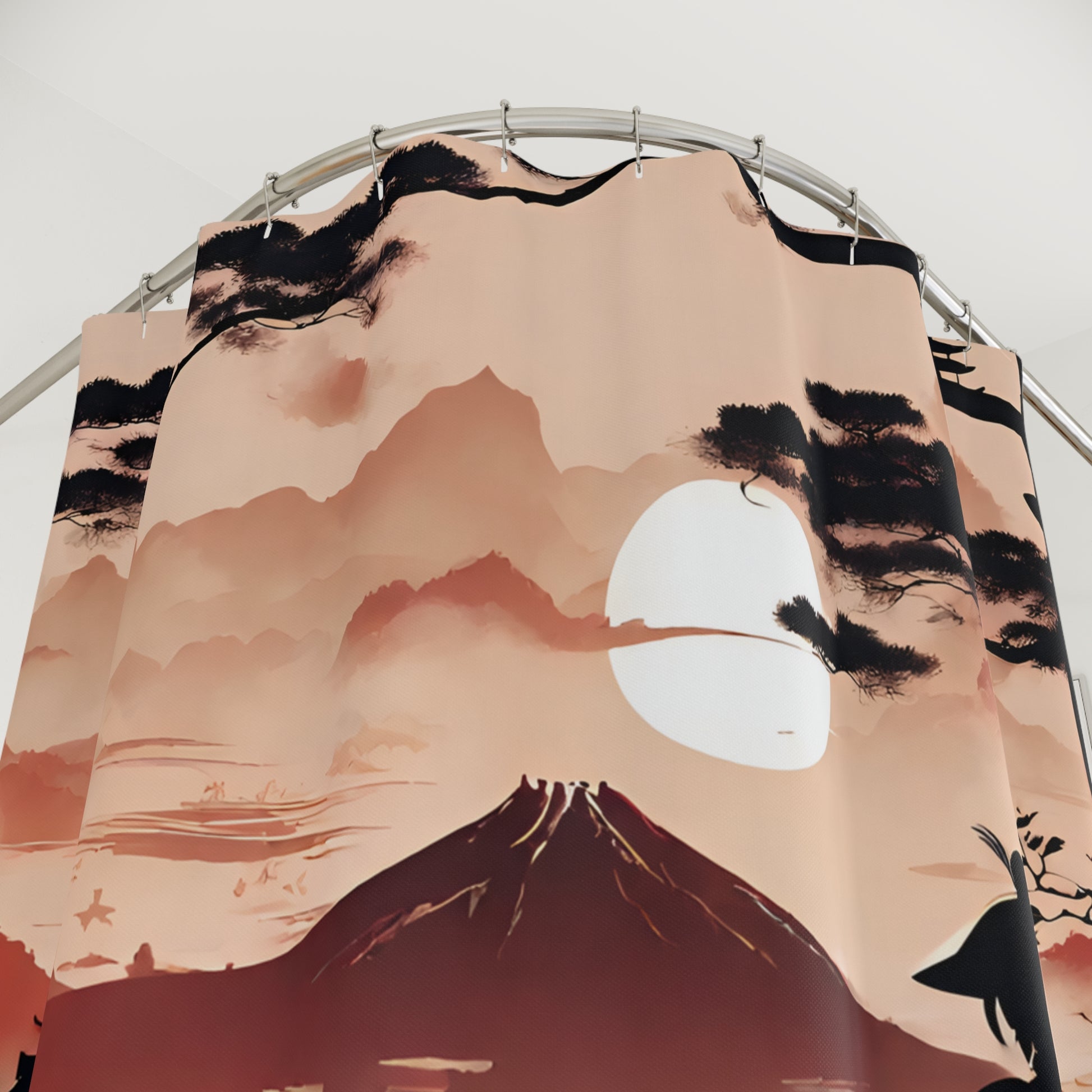 Shower Curtains Printify by The Night Shift Automotive Apparel