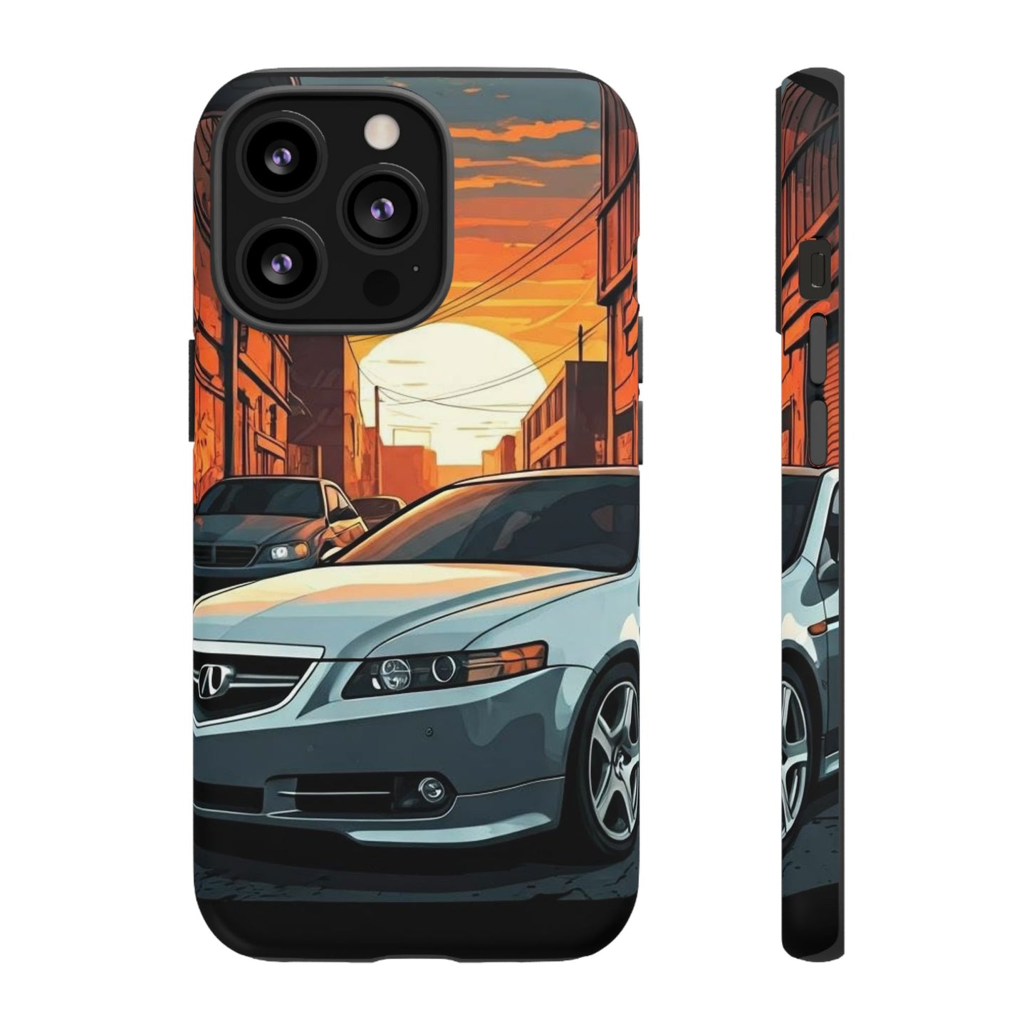 Acura TL Street Life-Dual Layer Ultra Tough Phone Case Printify by The Night Shift Automotive Apparel