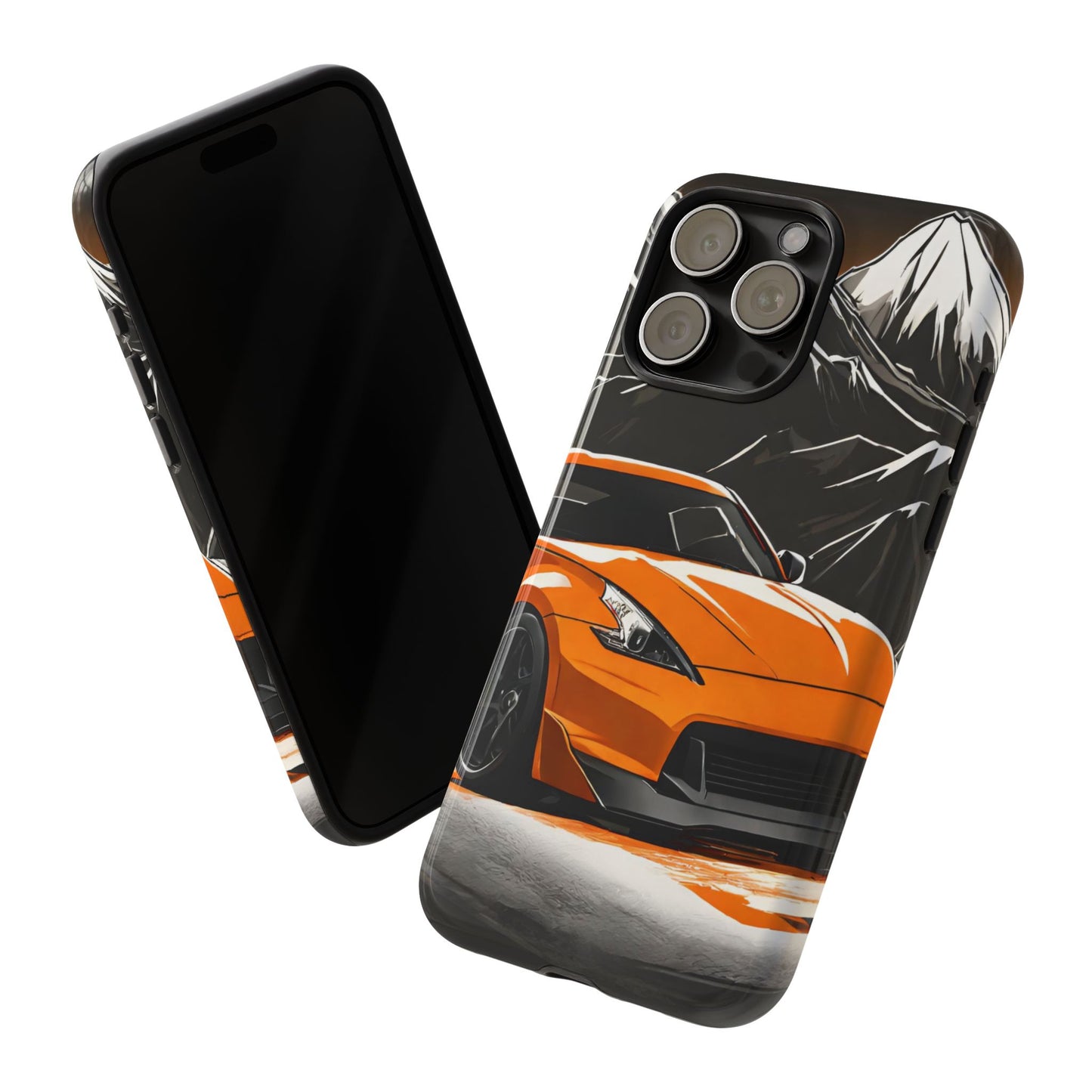 Nissan 370Z Mt Fuji-Dual Layer Ultra Tough Phone Case Printify by The Night Shift Automotive Apparel