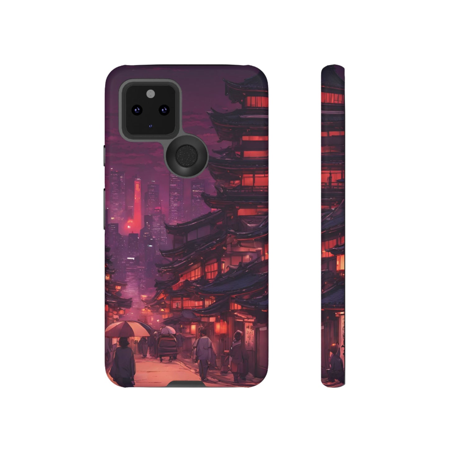 Traditional Japanese Village Countryside-Dual Layer Ultra Tough Phone Case Printify by The Night Shift Automotive Apparel