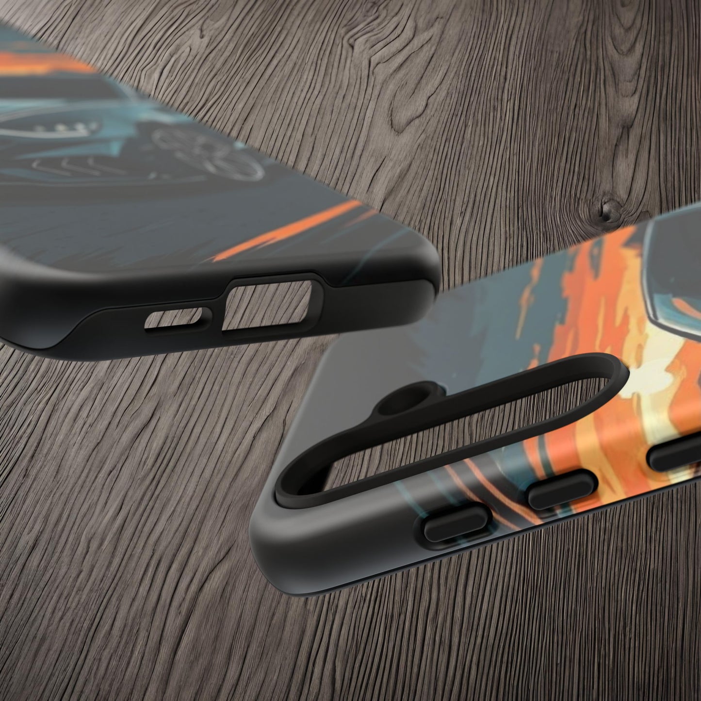 Hyundai Sonata-Sunset Drive-Dual Layer Ultra Tough Phone Case Printify by The Night Shift Automotive Apparel