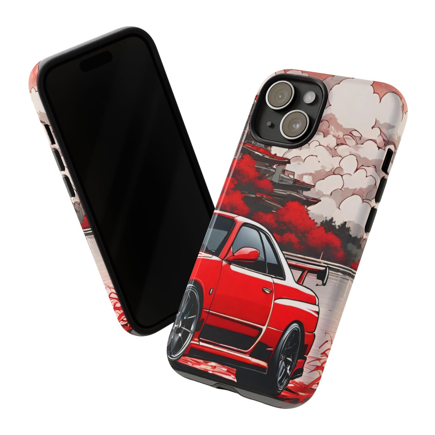 Nissan Skyline R34-Dual Layer Ultra Tough Phone Case Printify by The Night Shift Automotive Apparel