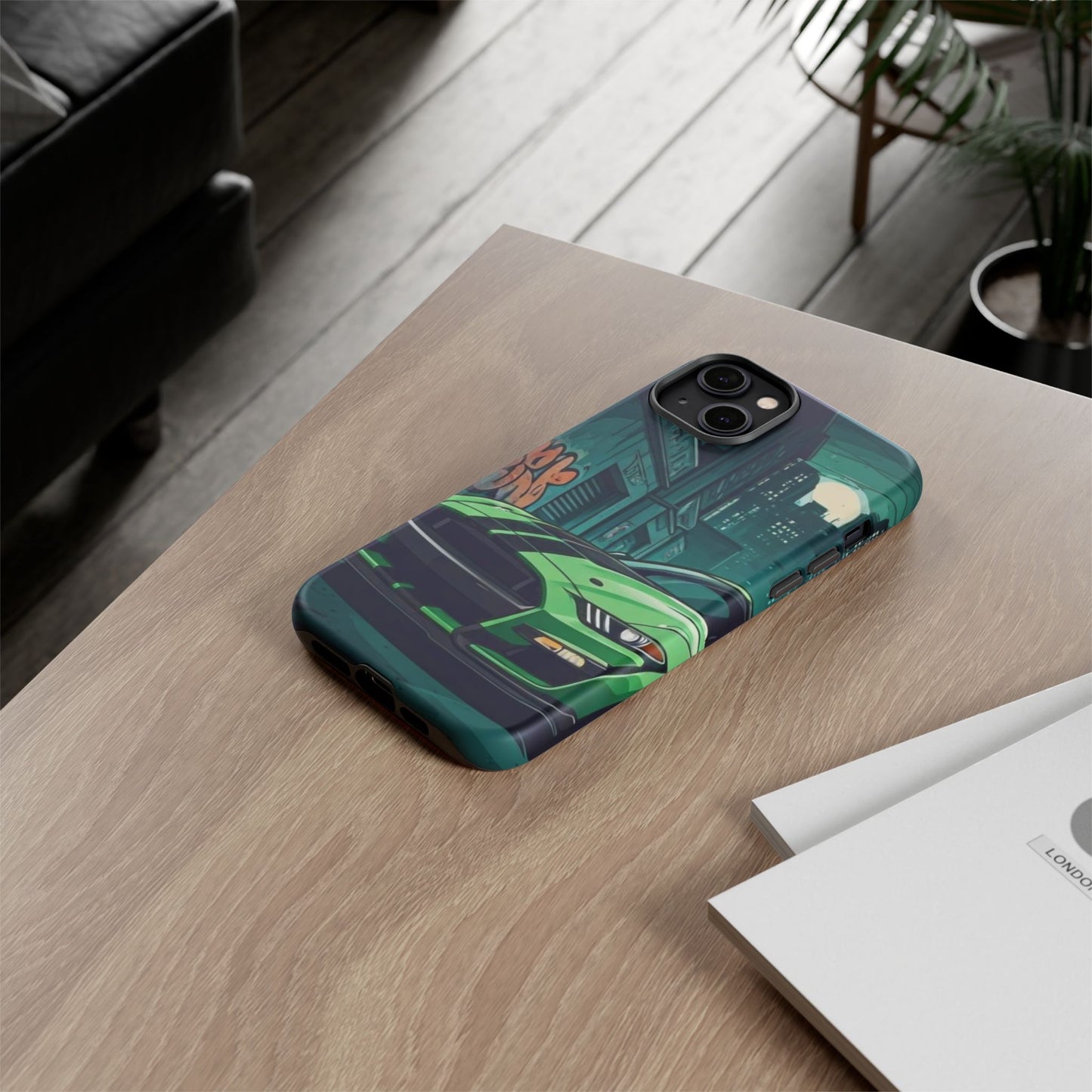 Ford Mustang Shelby GT500 Street Life-Dual Layer Ultra Tough Phone Case iPhone 14 Plus Matte Printify by The Night Shift Automotive Apparel