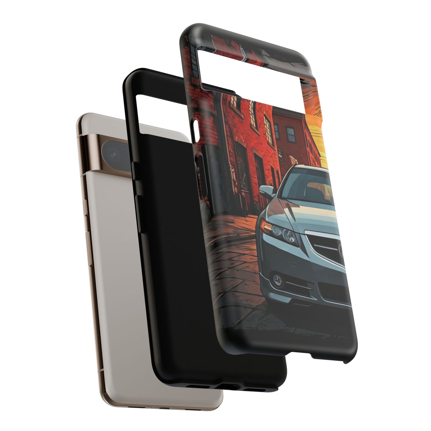 Acura TL Street Life-Dual Layer Ultra Tough Phone Case Printify by The Night Shift Automotive Apparel