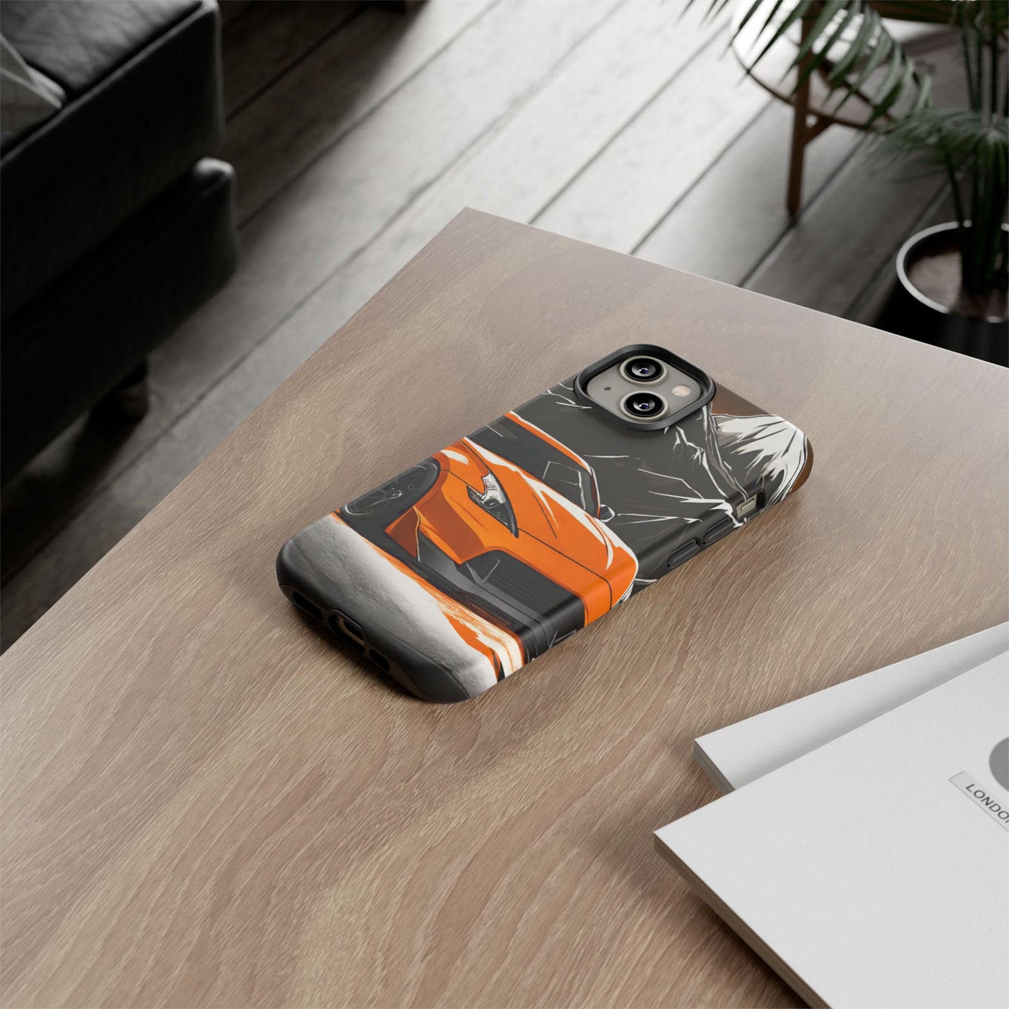 Nissan 370Z Mt Fuji-Dual Layer Ultra Tough Phone Case iPhone 14 Matte Printify by The Night Shift Automotive Apparel