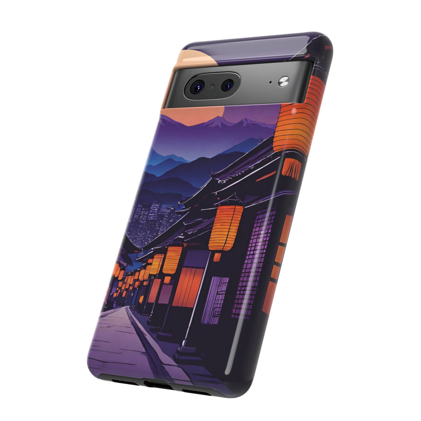 Traditional Japanese Village Countryside-Dual Layer Ultra Tough Phone Case Printify by The Night Shift Automotive Apparel