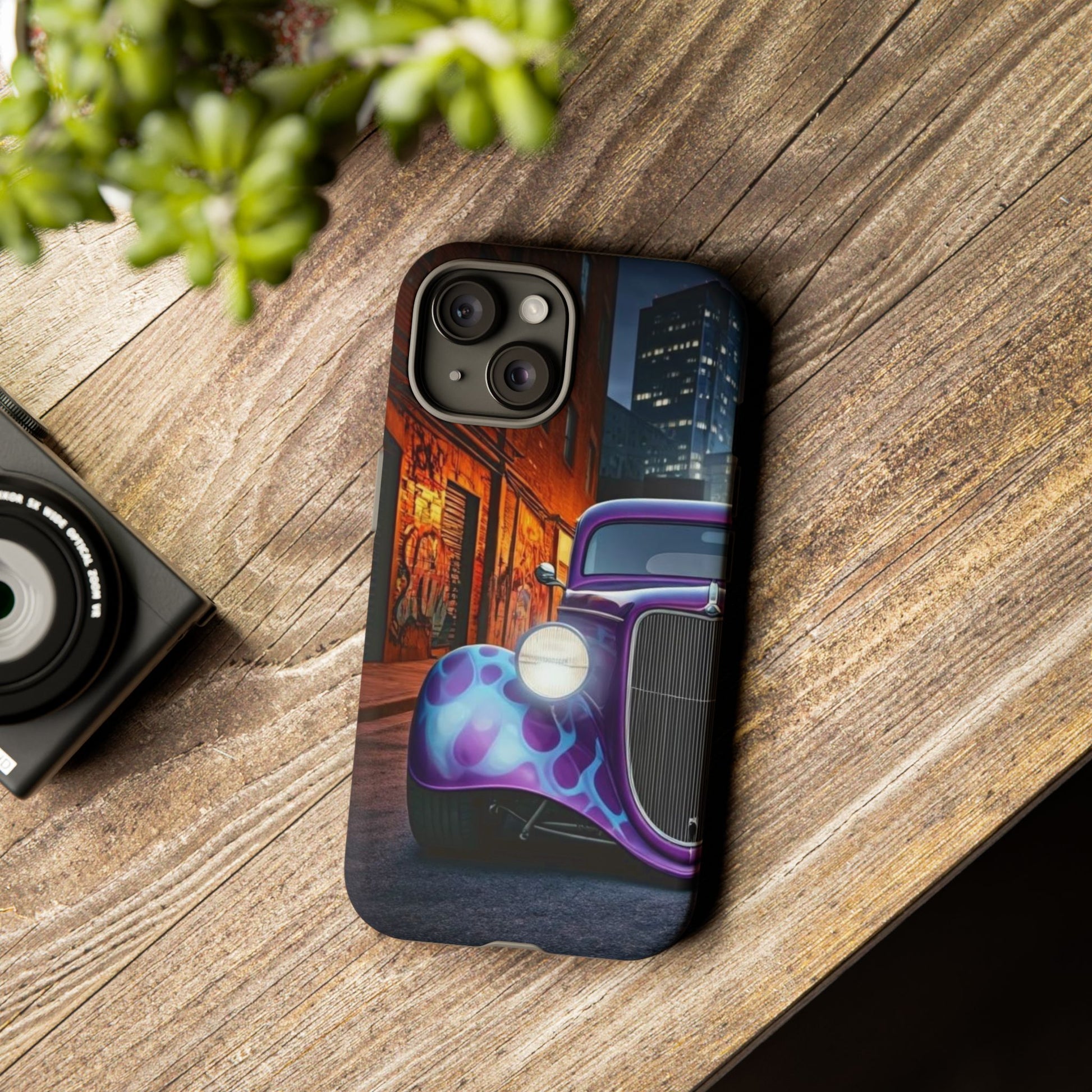 1934 Ford Street Life-Dual Layer Ultra Tough Phone Case iPhone 15 Matte Printify by The Night Shift Automotive Apparel