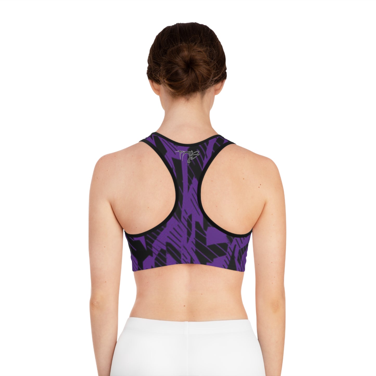 Women's Sports Bra Printify by The Night Shift Automotive Apparel