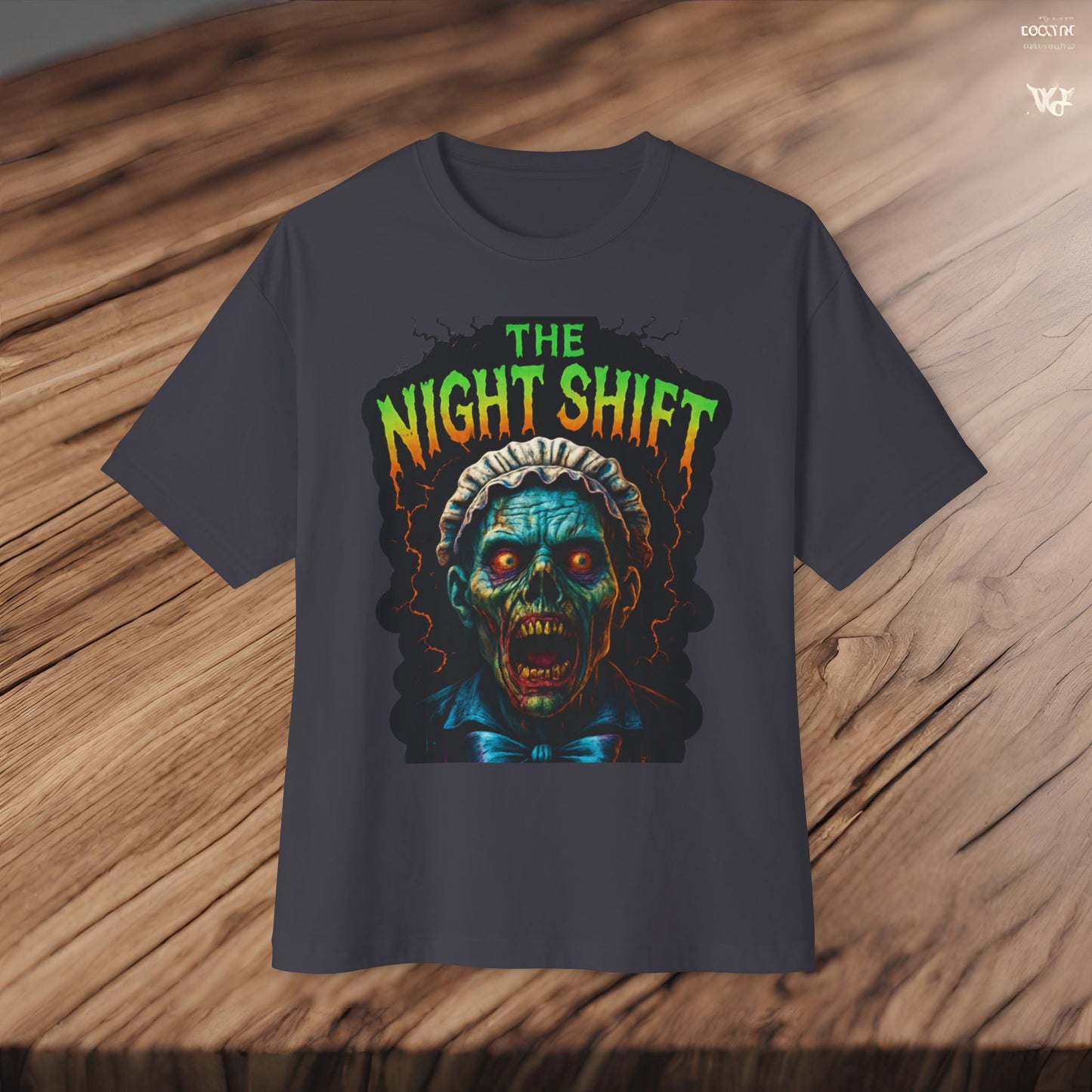 The Night Shift-Premium, Ultra Soft Unisex Oversized Boxy Tee