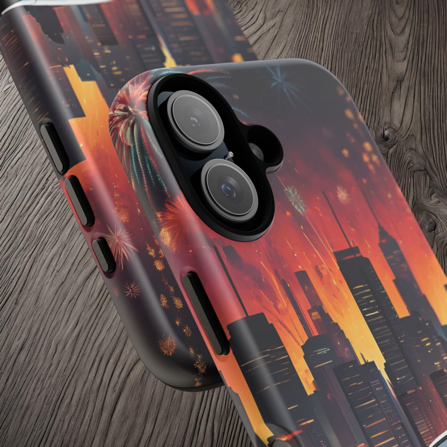 Volkswagon Golf GTI Fireworks-Dual Layer Ultra Tough Phone Case Printify by The Night Shift Automotive Apparel