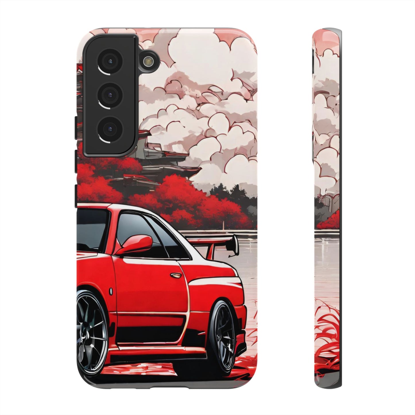 Nissan Skyline R34-Dual Layer Ultra Tough Phone Case Printify by The Night Shift Automotive Apparel