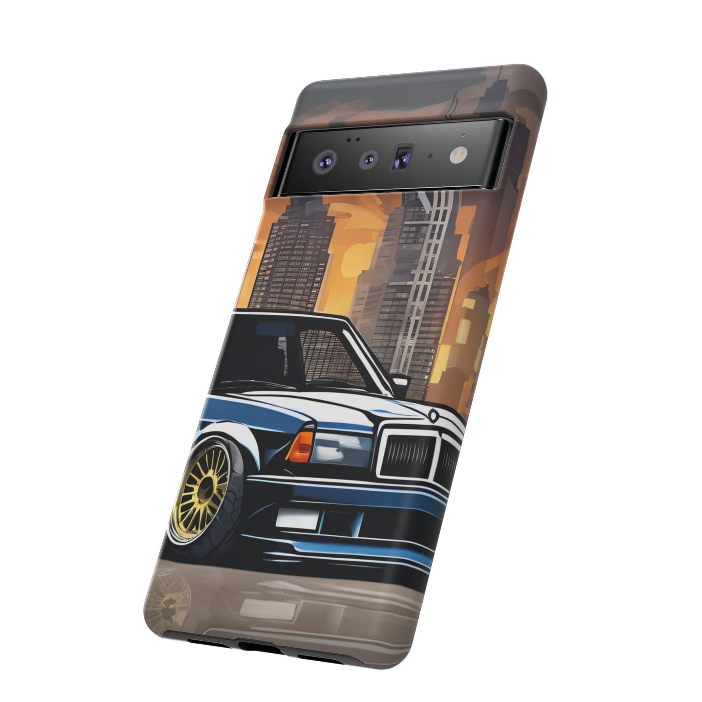 Mercedes Benz 190e Evo-Dual Layer Ultra Tough Phone Case Printify by The Night Shift Automotive Apparel