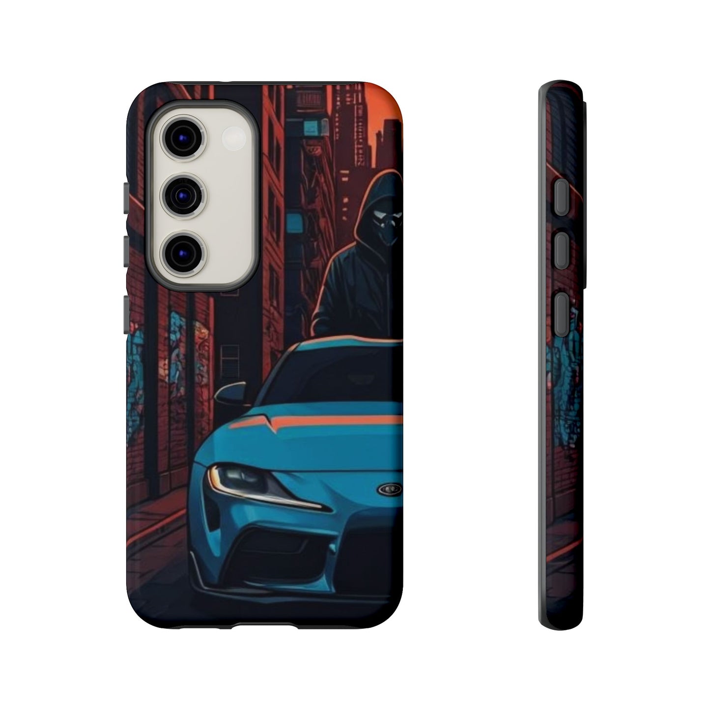 Toyota Supra MK-V Street Life-Dual Layer Ultra Tough Phone Case Printify by The Night Shift Automotive Apparel