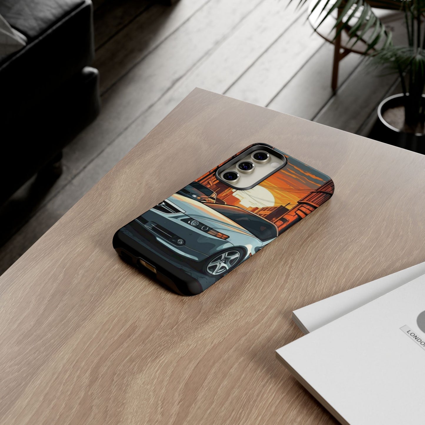 Acura TL Street Life-Dual Layer Ultra Tough Phone Case Samsung Galaxy S23 Matte Printify by The Night Shift Automotive Apparel