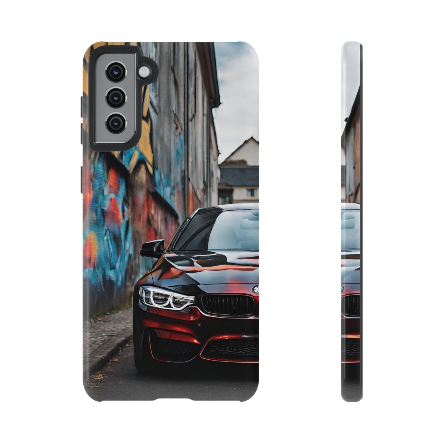 BMW M3/M4-Dual Layer Ultra Tough Phone Case Samsung Galaxy S21 Plus Glossy Printify by The Night Shift Automotive Apparel