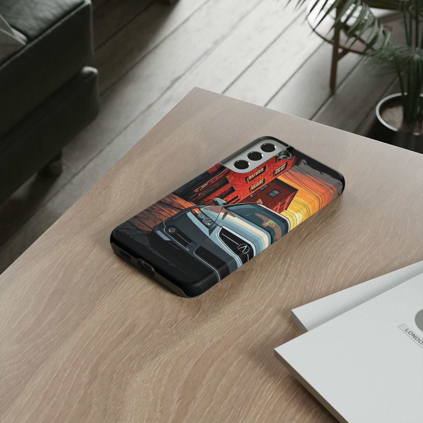 Acura TL Street Life-Dual Layer Ultra Tough Phone Case Samsung Galaxy S22 Plus Matte Printify by The Night Shift Automotive Apparel