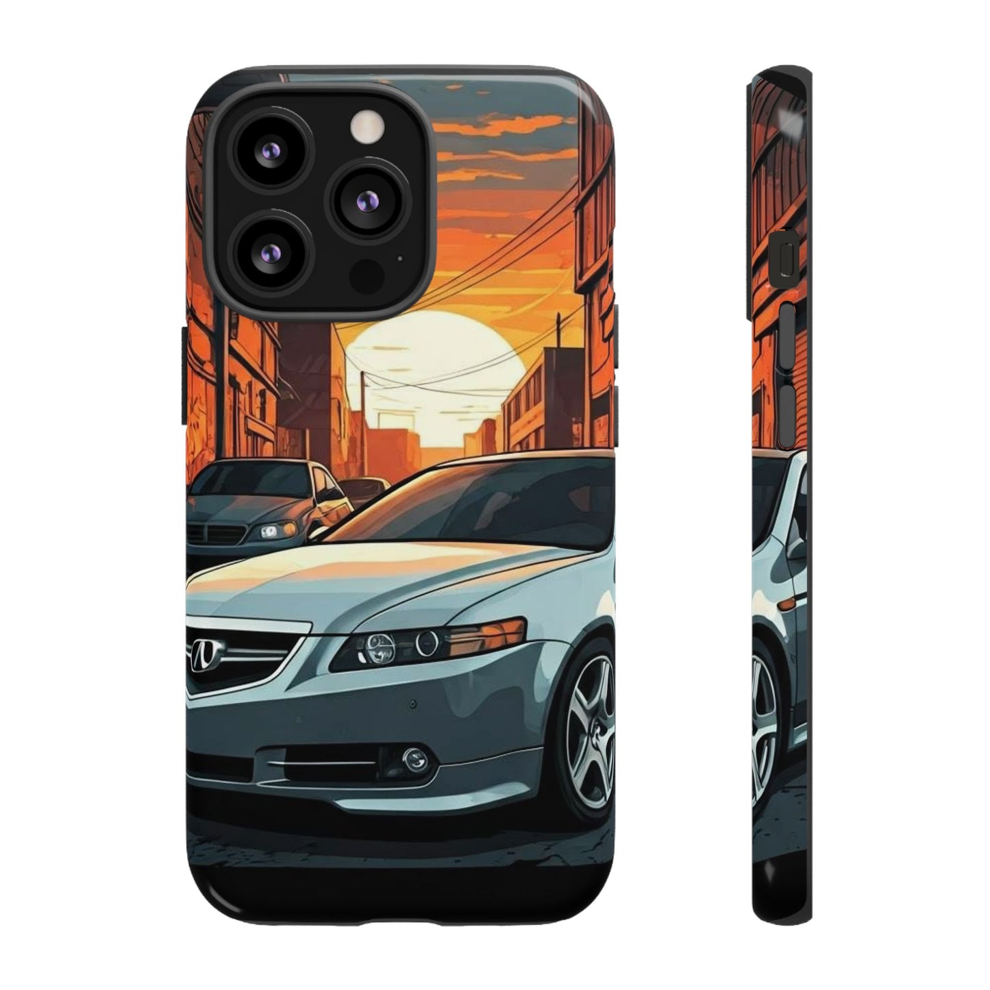 Acura TL Street Life-Dual Layer Ultra Tough Phone Case Printify by The Night Shift Automotive Apparel