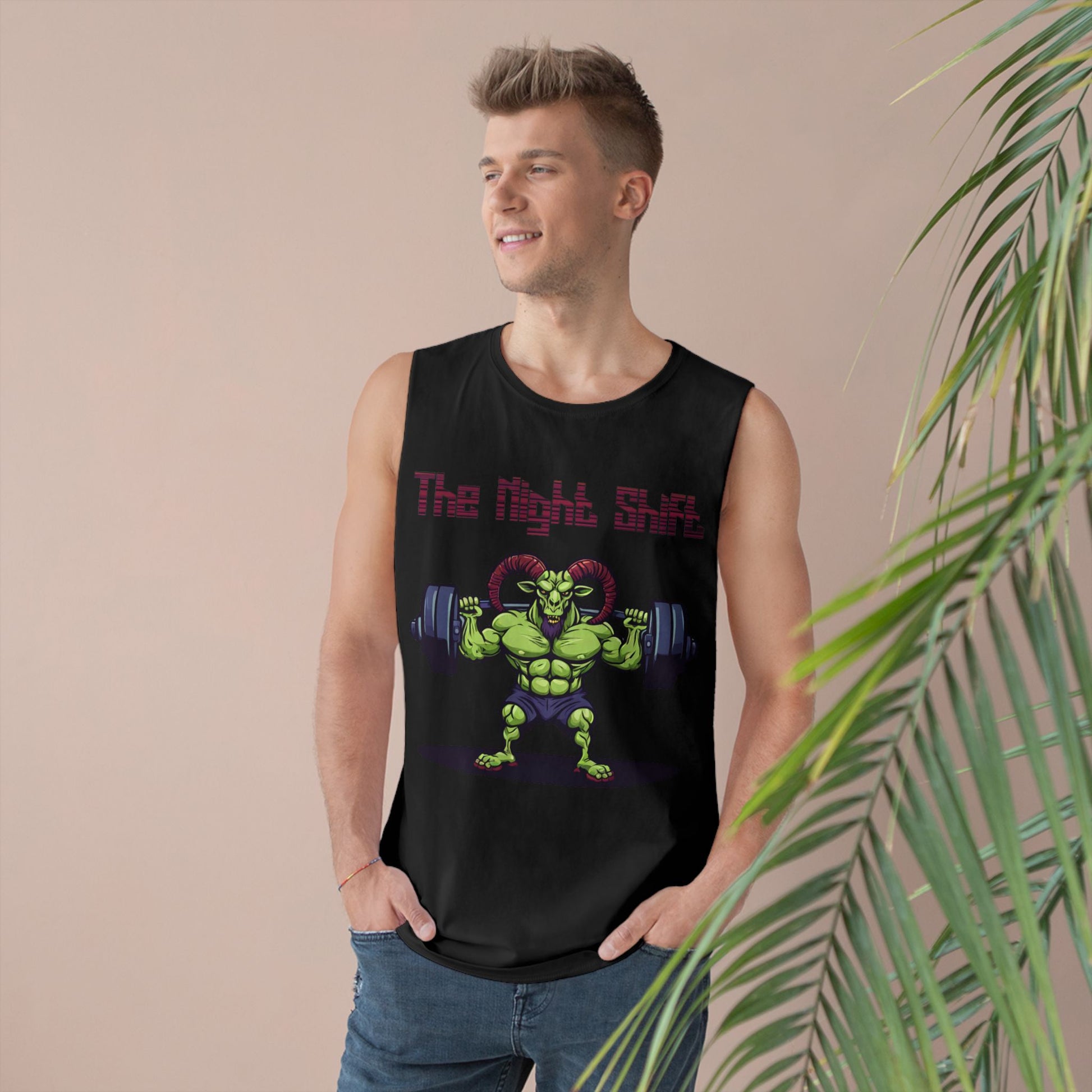 Ram Body Builder - Premium Unisex Barnard Tank Top Printify by The Night Shift Automotive Apparel