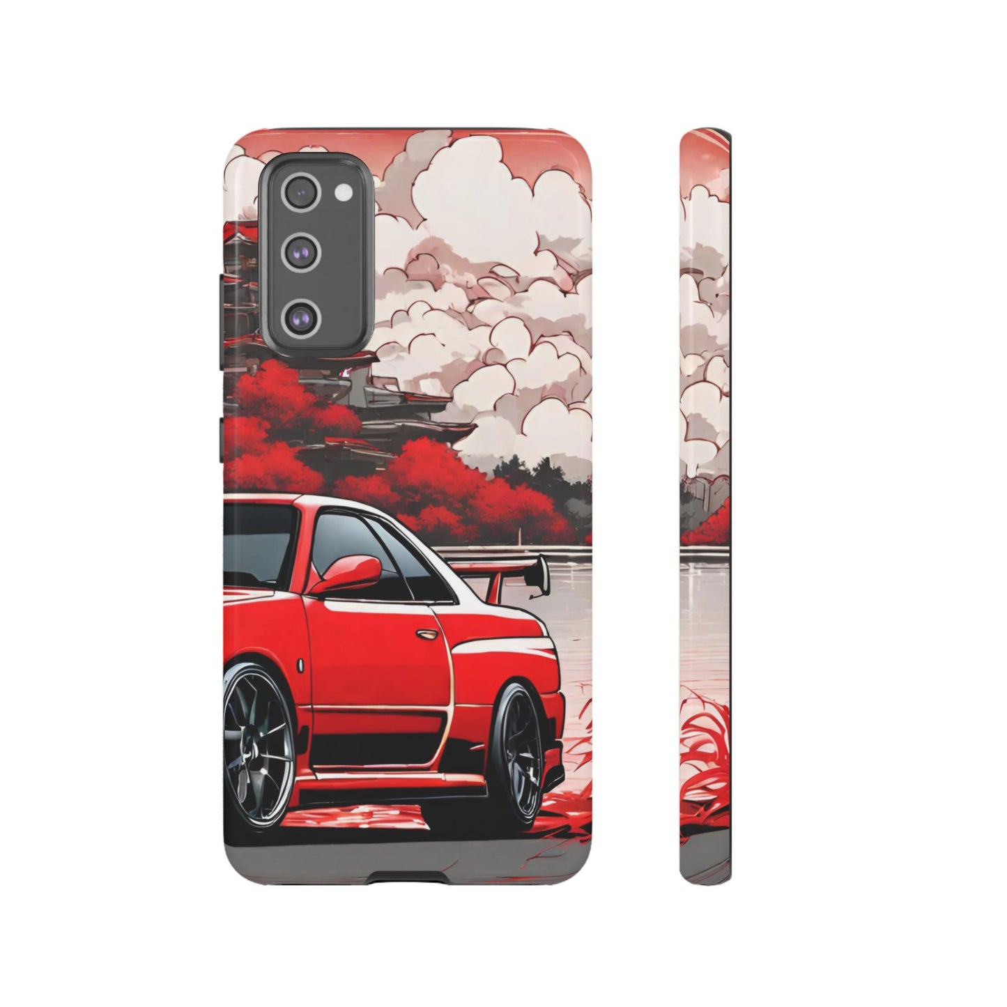 Nissan Skyline R34-Dual Layer Ultra Tough Phone Case Printify by The Night Shift Automotive Apparel