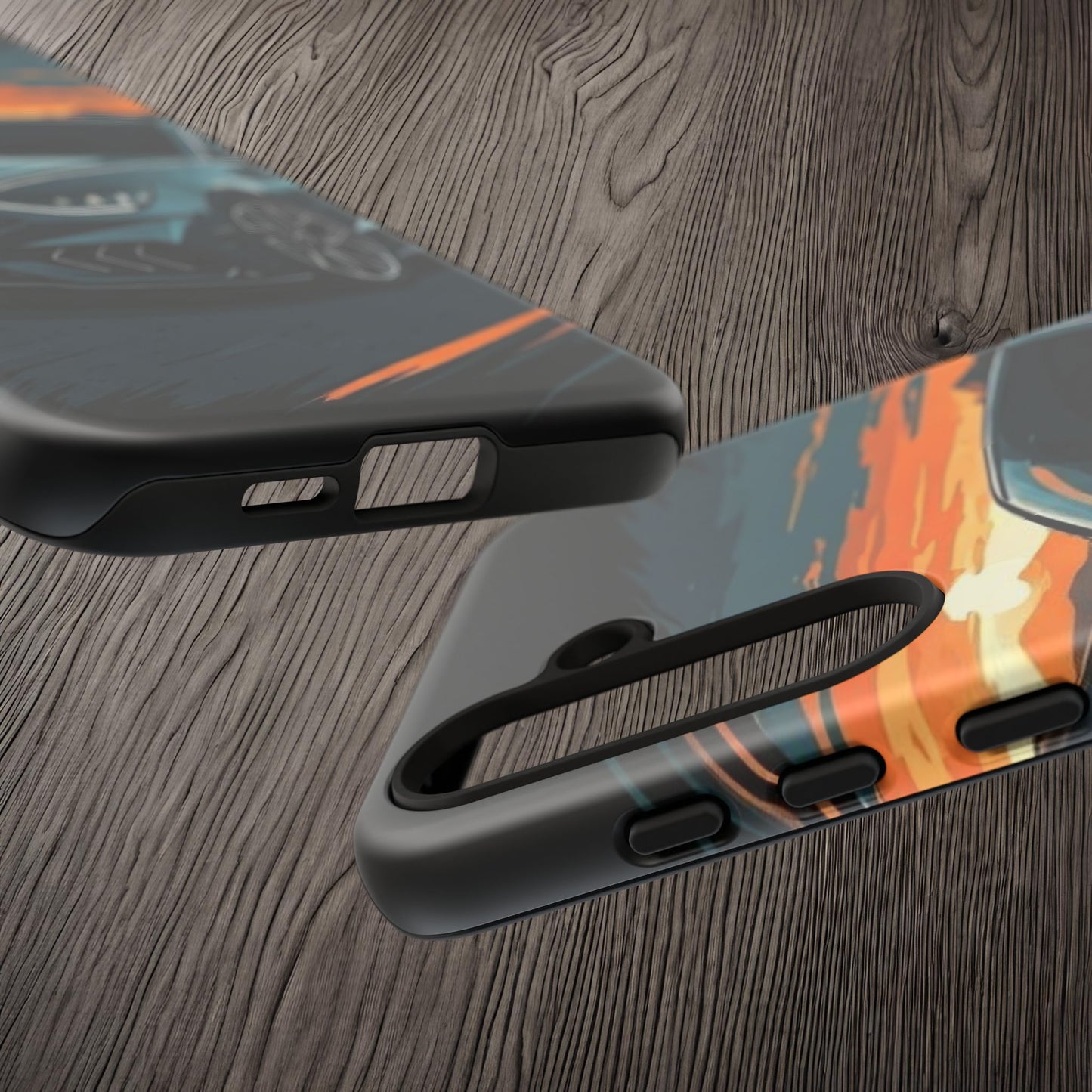 Hyundai Sonata-Sunset Drive-Dual Layer Ultra Tough Phone Case Printify by The Night Shift Automotive Apparel